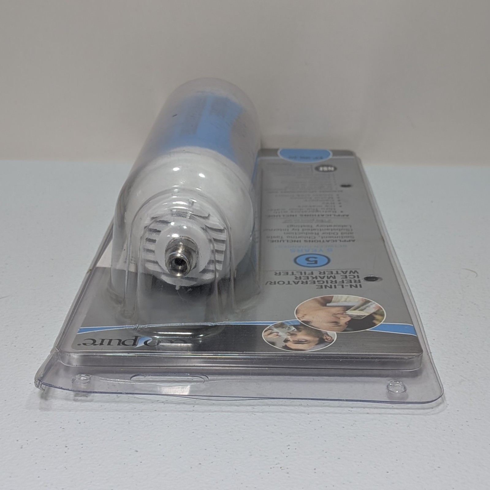 Ecopure EPINL30 In-Line Refrigerator Ice Maker 5-Year Water Filter 10033 Sealed