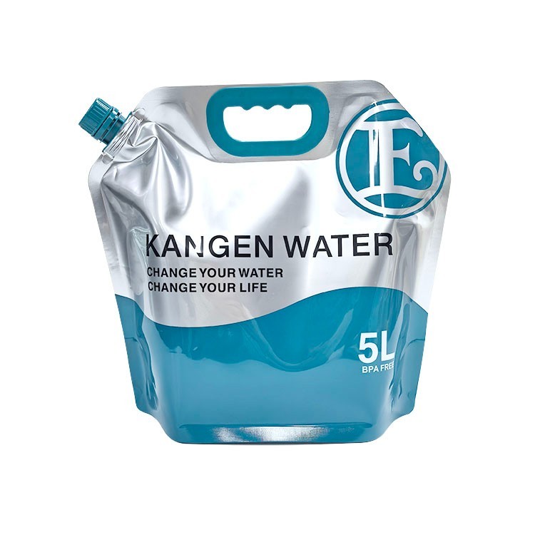 5 x Kangen Water Bags 5 Liter BPA Free Reusable Heavy Duty New Design USA Seller
