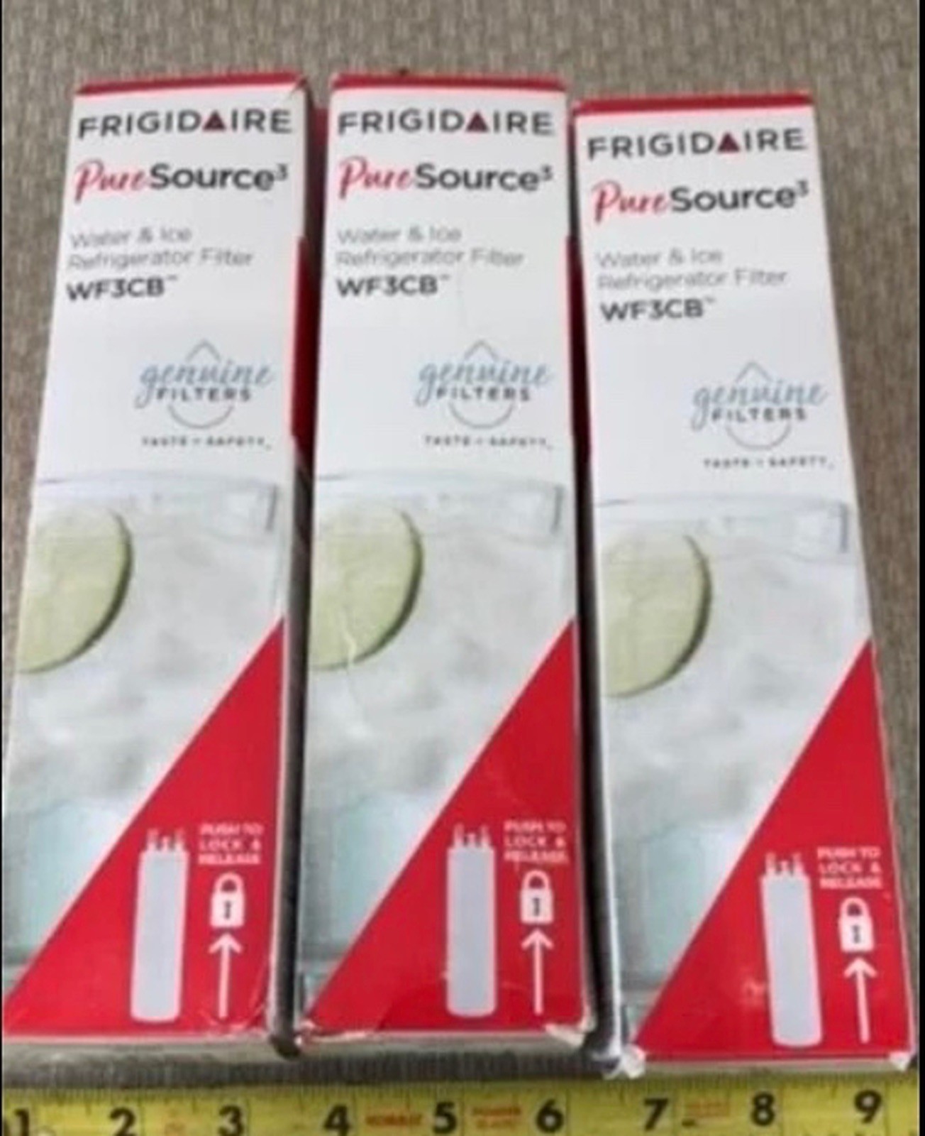 New Frigidaire WF3CB PureSource 3 Refrigerator Water Filter Sealed Genuine OEM