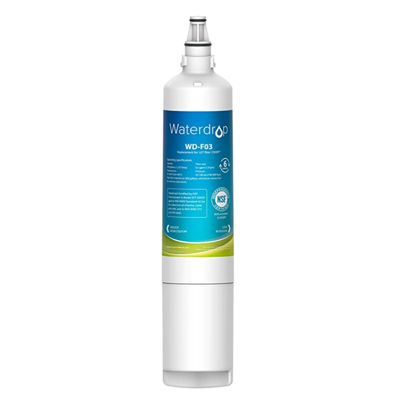Waterdrop Water Filter Replacement for LG® LT600P®, KENMORE® 9990, 1-6 PACK