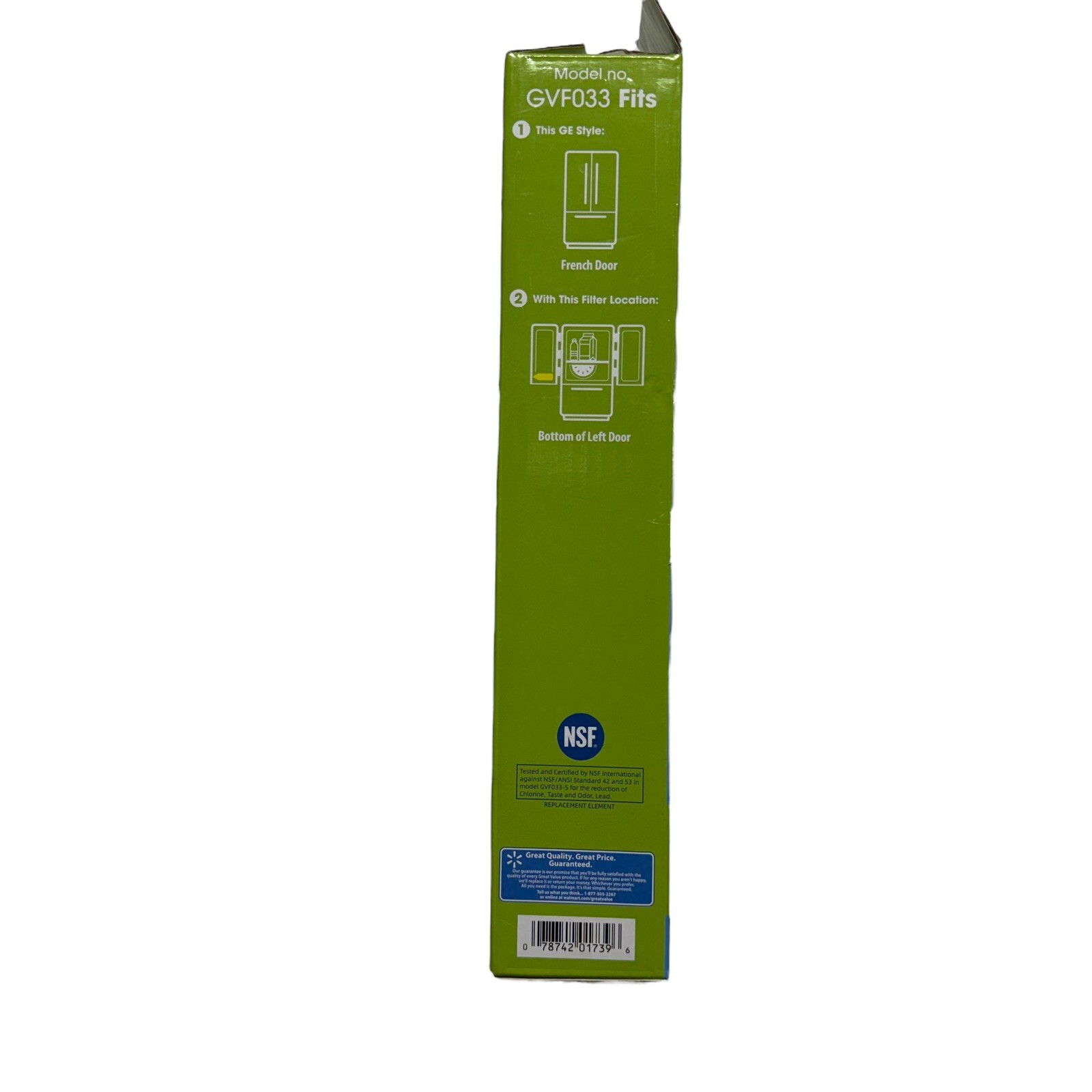 Great Value for GE RPWF (Not RPWFE) GVF033 Water Filter 1 Pack – NEW