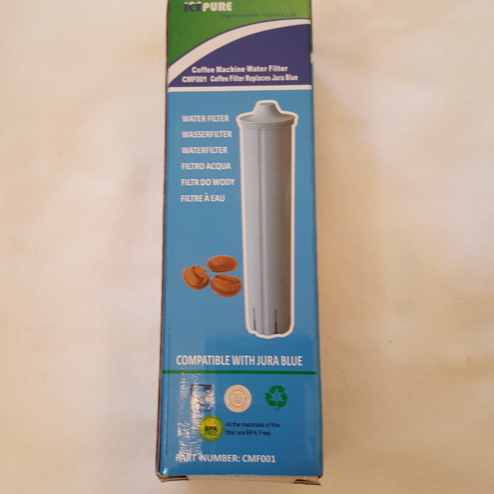 Ice Pure CMF001 Coffee Maker Machine Water Filter