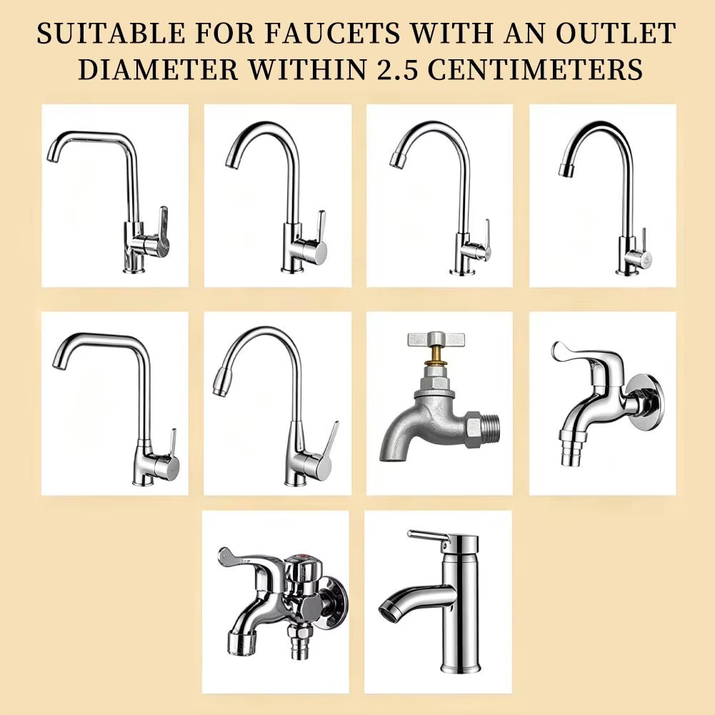 100PCS Cotton Filter Bag For Faucet, DIY Faucet Filter Cotton Bags Water Filters