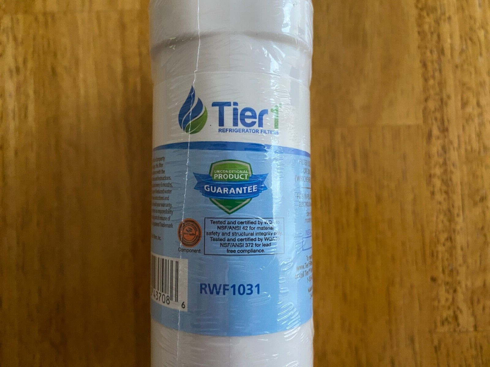 Frigidaire Tier 1 Replacement Refrigerator Filter RWF1031 6 Months / 300 Gallons