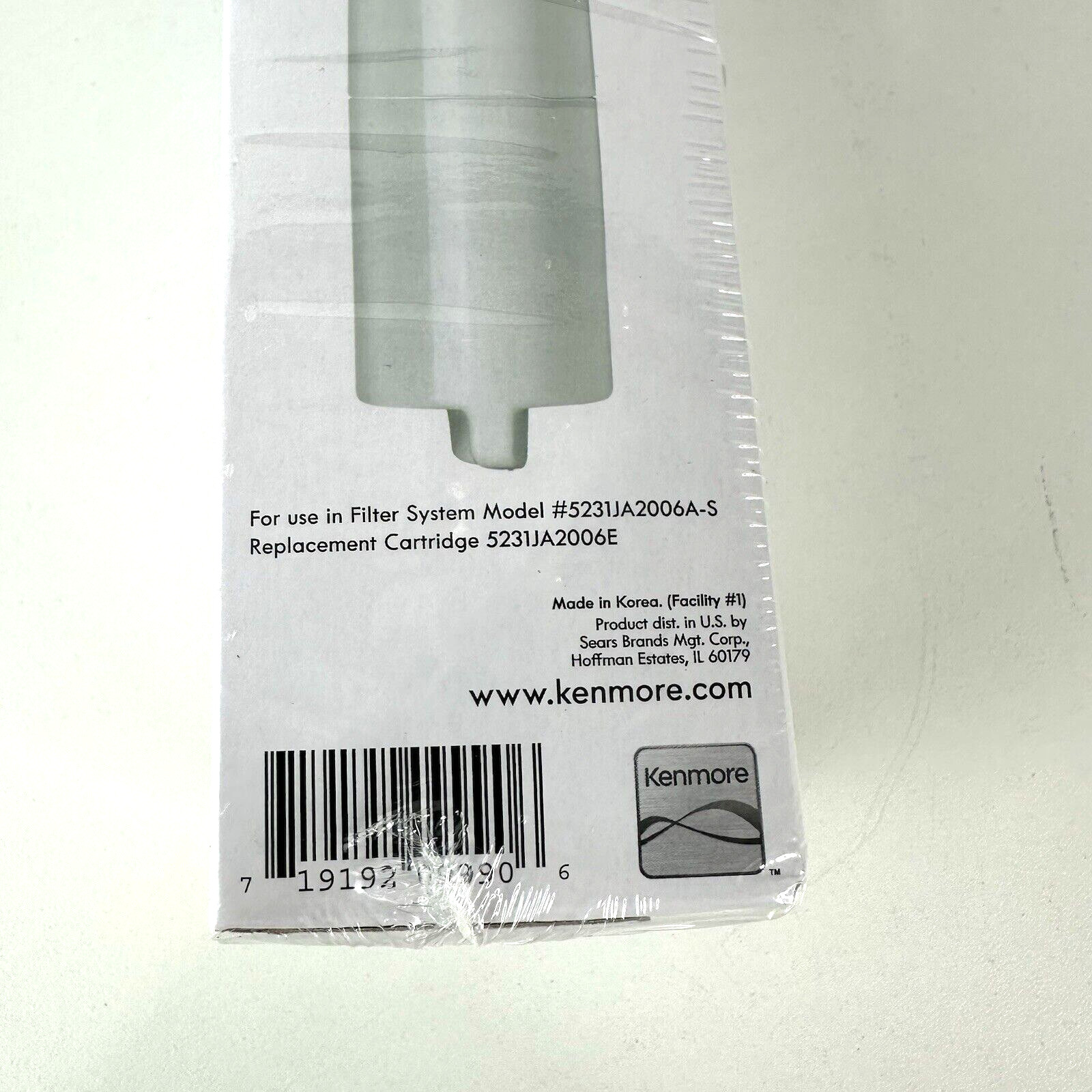Two New Kenmore OEM Clear 46-9990 Premium Refrigerator Filter Sealed 469990