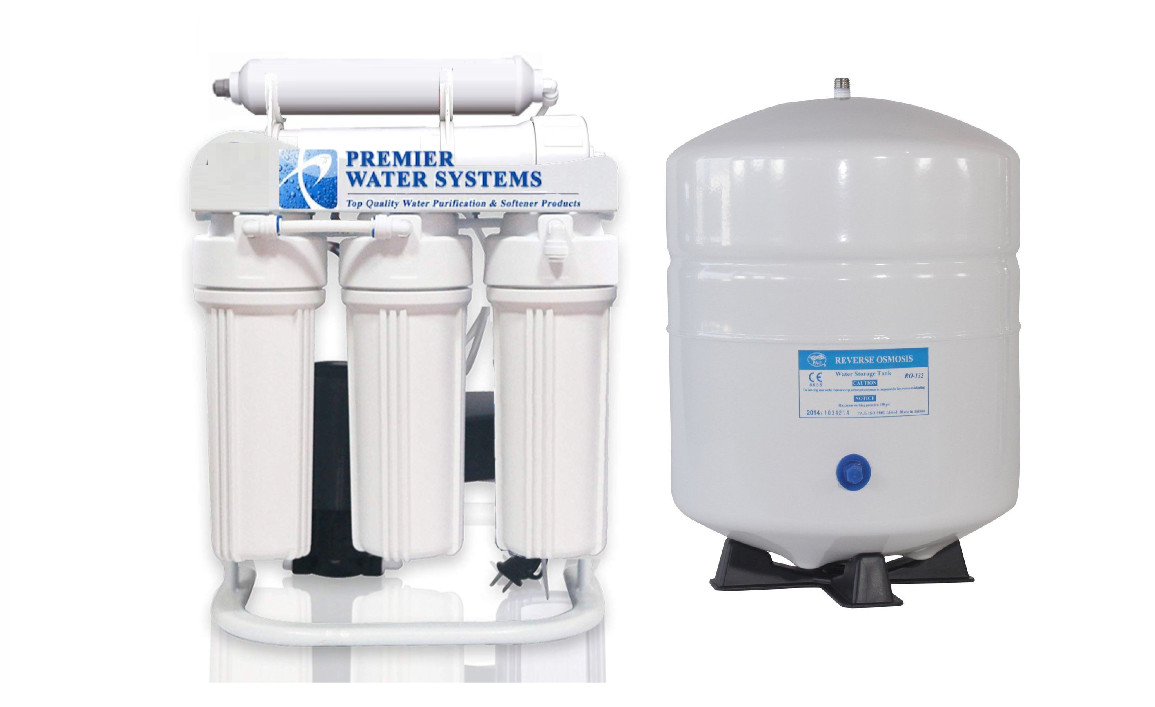300 GPD Light Commercial Reverse Osmosis Water Filter System | 6 gal tank USA