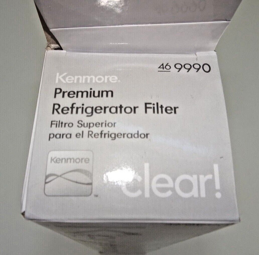 Kenmore 9990 Refrigerator Water Filter, 1 Count (Pack of 1), White