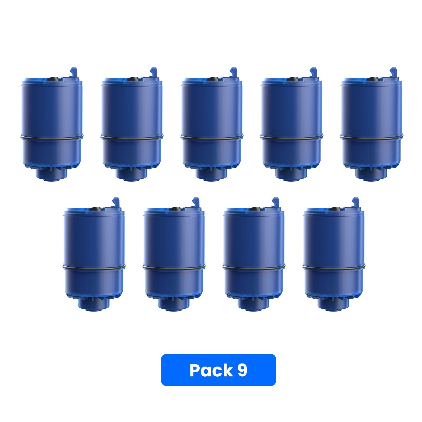 AQUA CREST Water Filter Replacement for RF-9999® Faucet , NSF Certified, 9 Pack