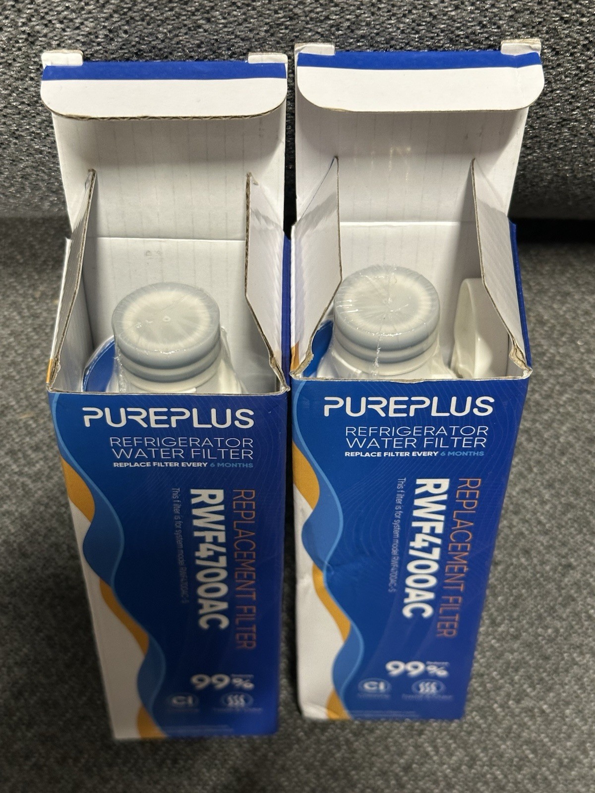 PUREPLUS RWF4700AC Replacement for LG – 2 Pack w/ Reset Tool