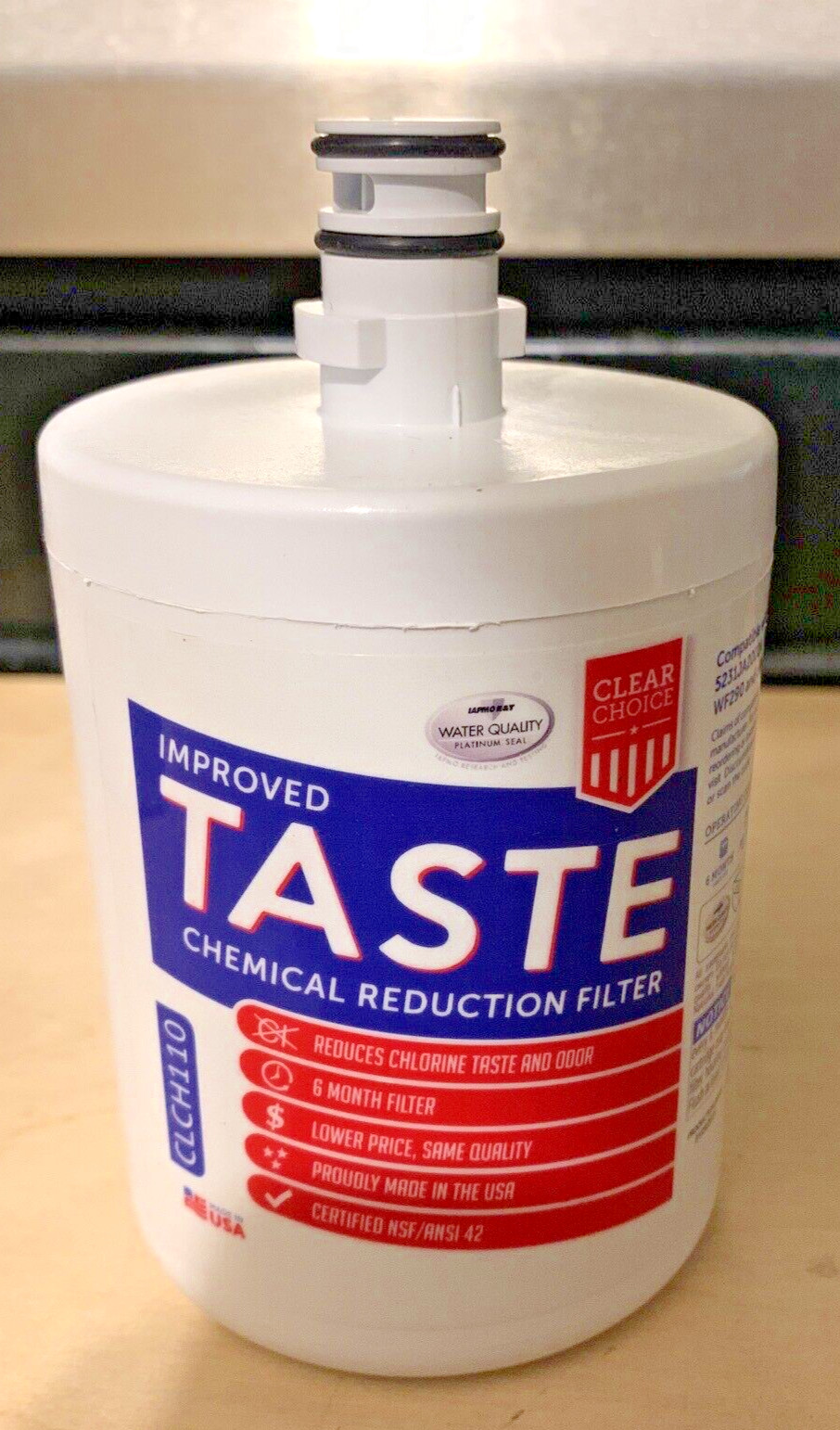 Clear Choice Improved Taste Chemical Reduction Filter (Lot 3)