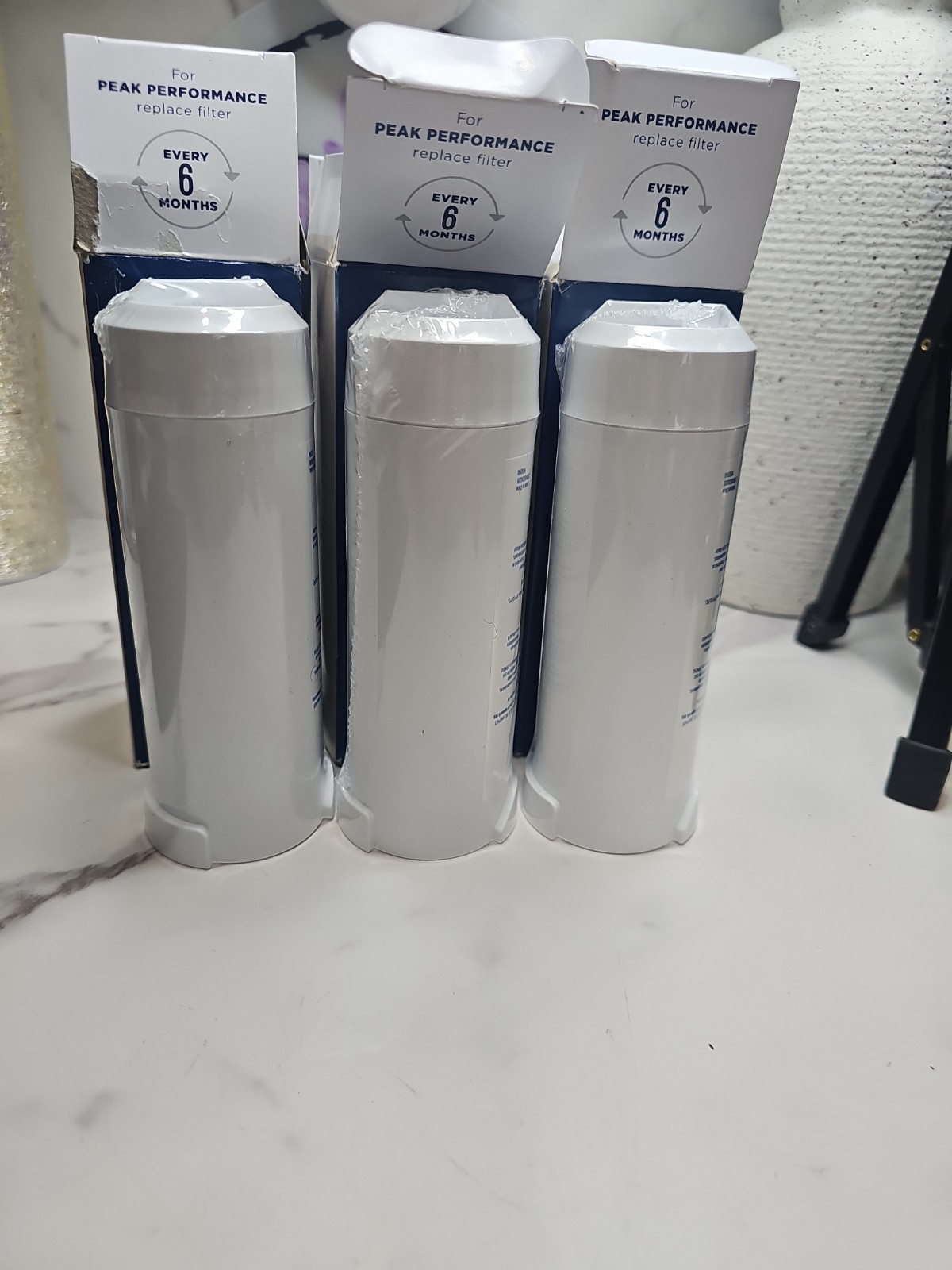 Lot Of 3 NEW GE XWFE Refrigerator Water Filter NO RFID Chip – SEALED Read