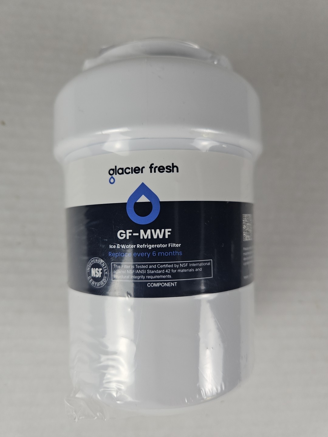 Pack of 1 GLACIER FRESH Replacement for GF-MWF Refrigerator Water Filter New (A)