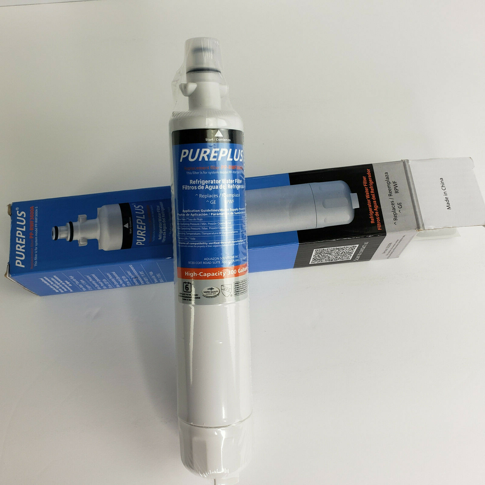 Pureplus PP-RWF3600A 300 Gal. Refrigerator Water Filter 1 Pack NIB