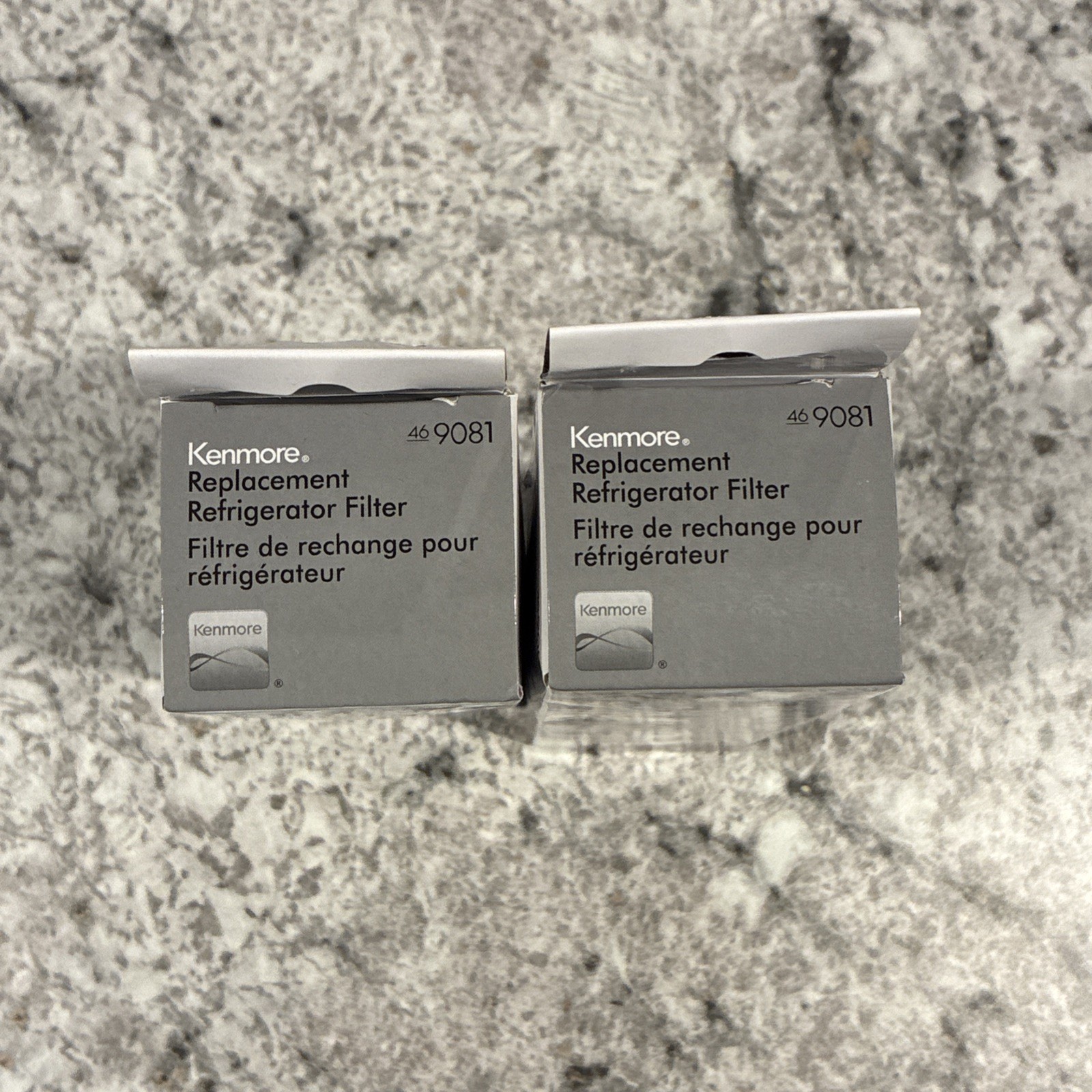 2 Genuine Kenmore 9081 Replacement Refrigerator Water Filter 46-9081