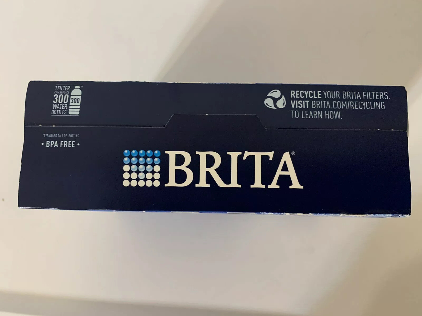New Brita Standard Replacement Filters For Pitcher Dispensers Bpa Free 3 Count