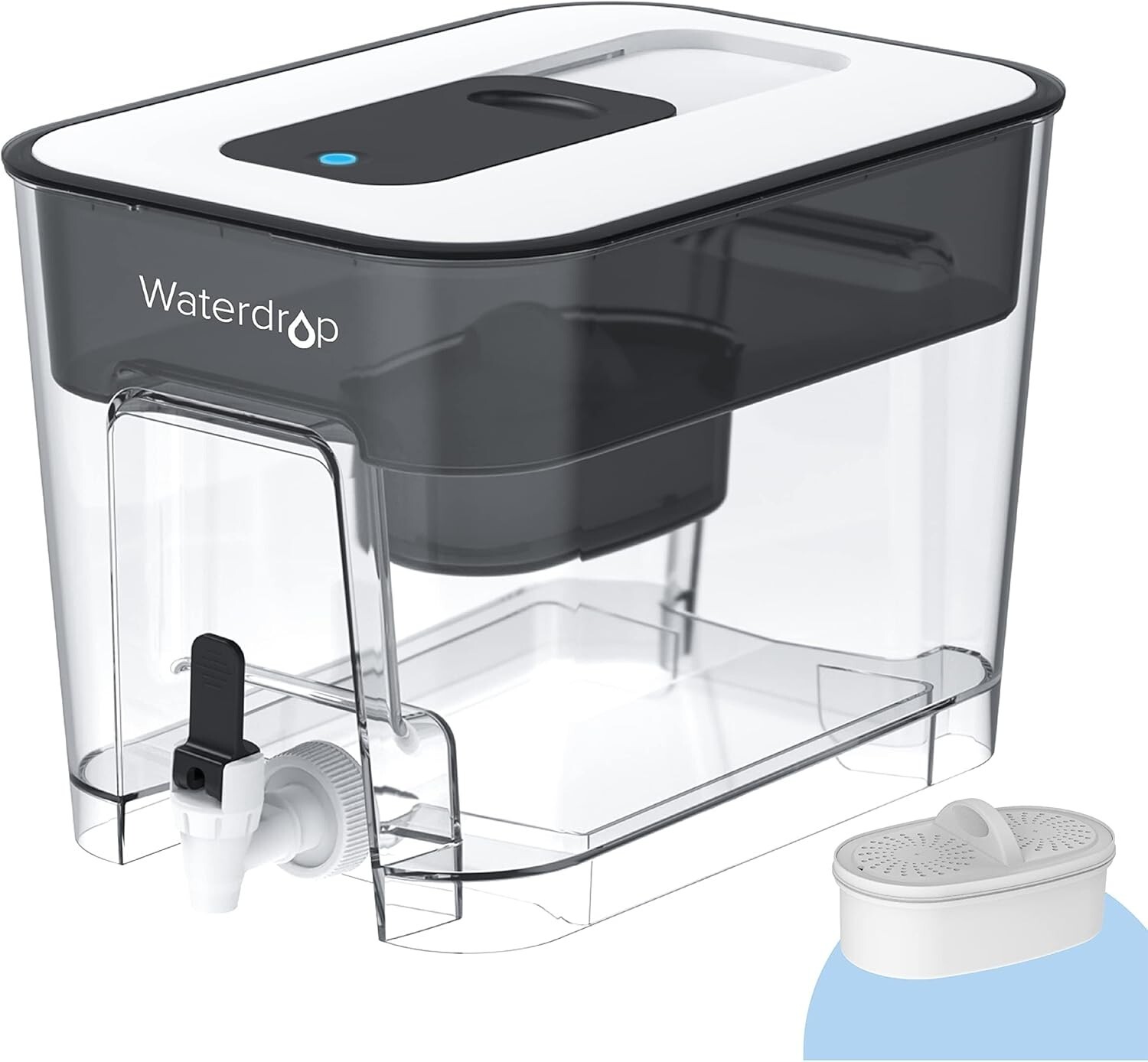200-Gallon Freestanding Water Filter with Smart Replacement Reminder