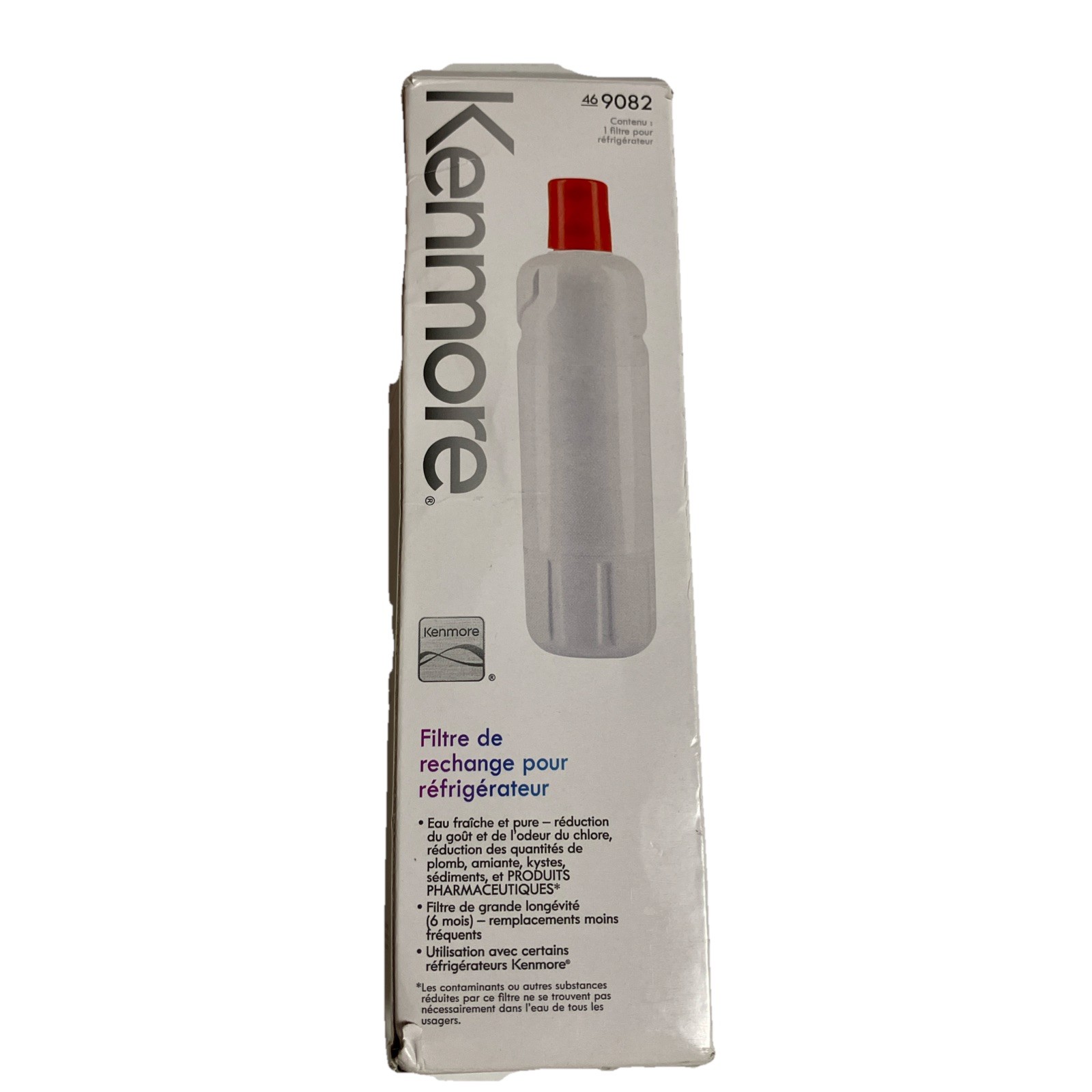 KENMORE Model 9082 469082 Replacement Refrigerator Water & Ice Filter NEW