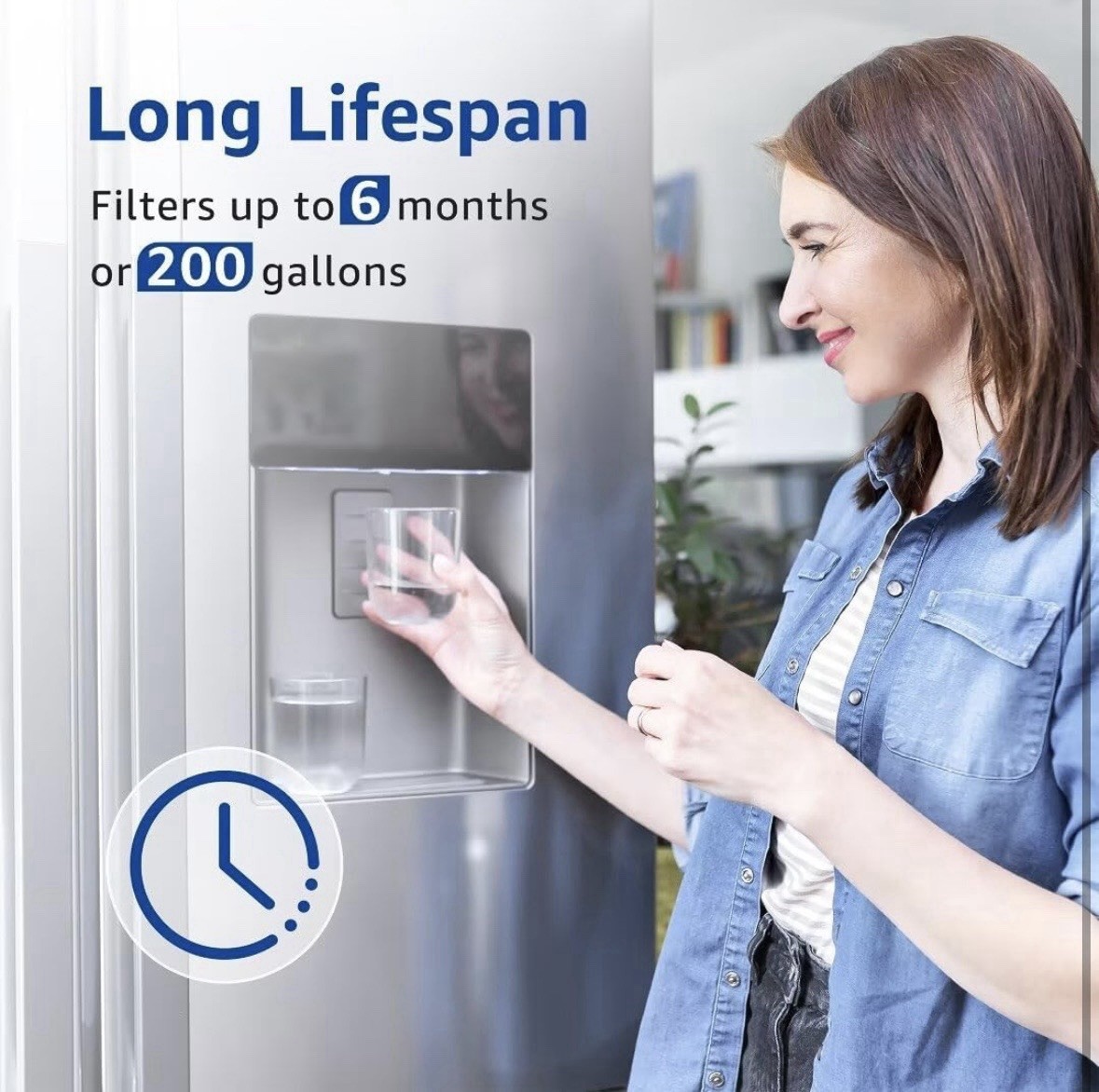 WF3CB Frigidaire Replacement Water Filter, Compatible w/ Frigidaire WF3CB 3 Pack