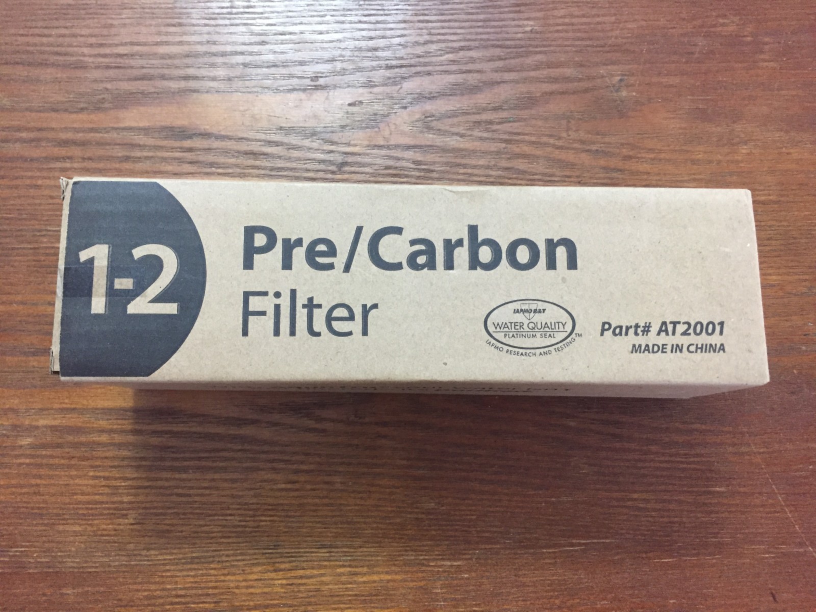 AquaTru Pre/Carbon Water Filter Stages 1-2 Part# AT2001 – New – Sealed