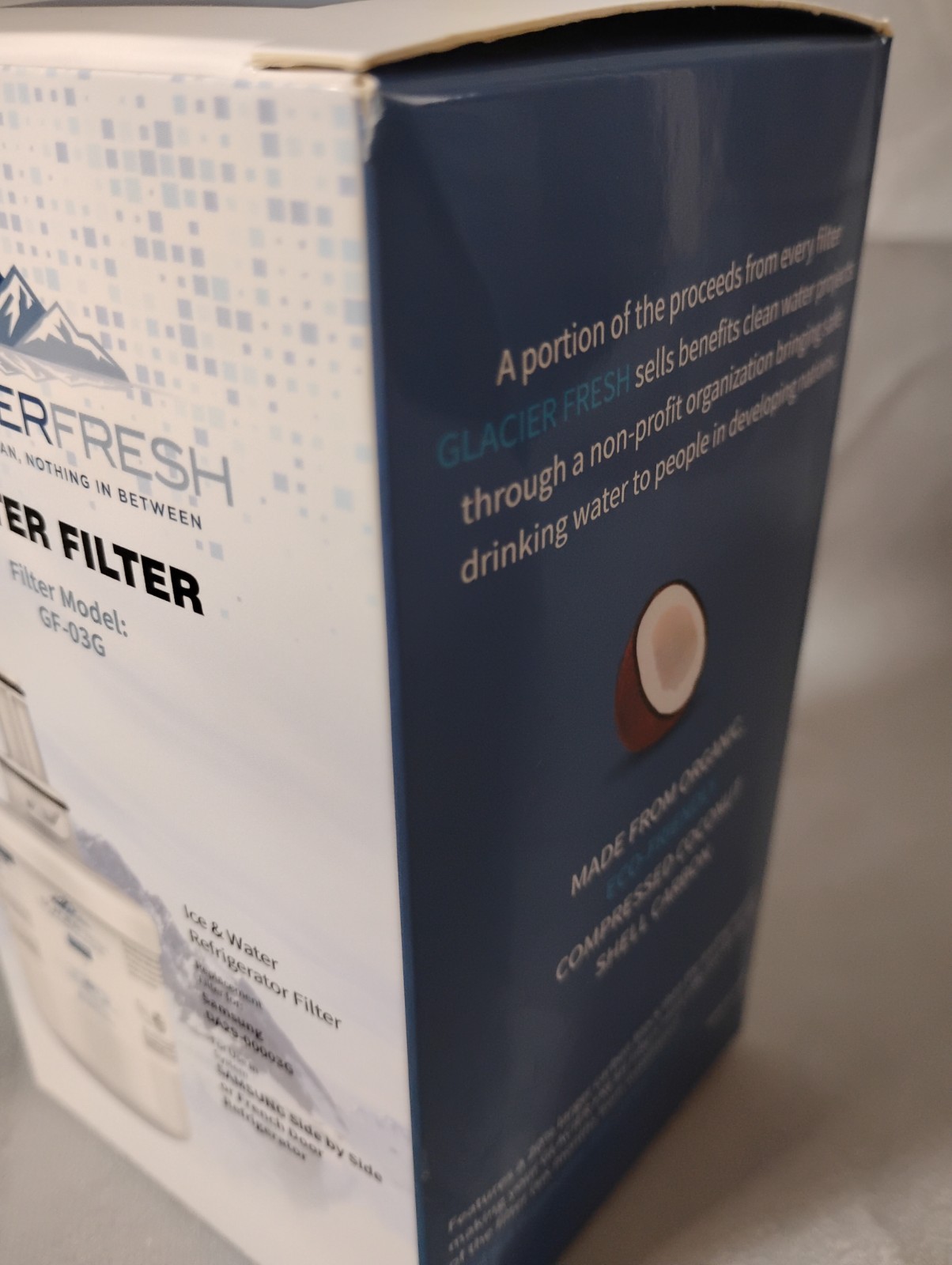 Glacier Fresh GF-03G Replacement Water Filter for SAMSUNG Refrigerator PLS READ!
