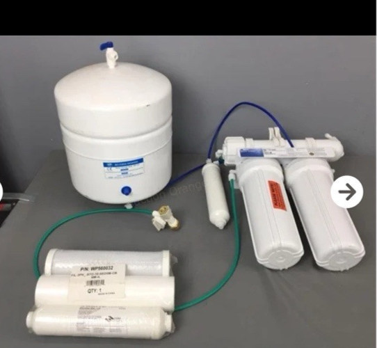 Watts Re PWR04verse Osmosis Water Filter Completeness Unknown w/new filters