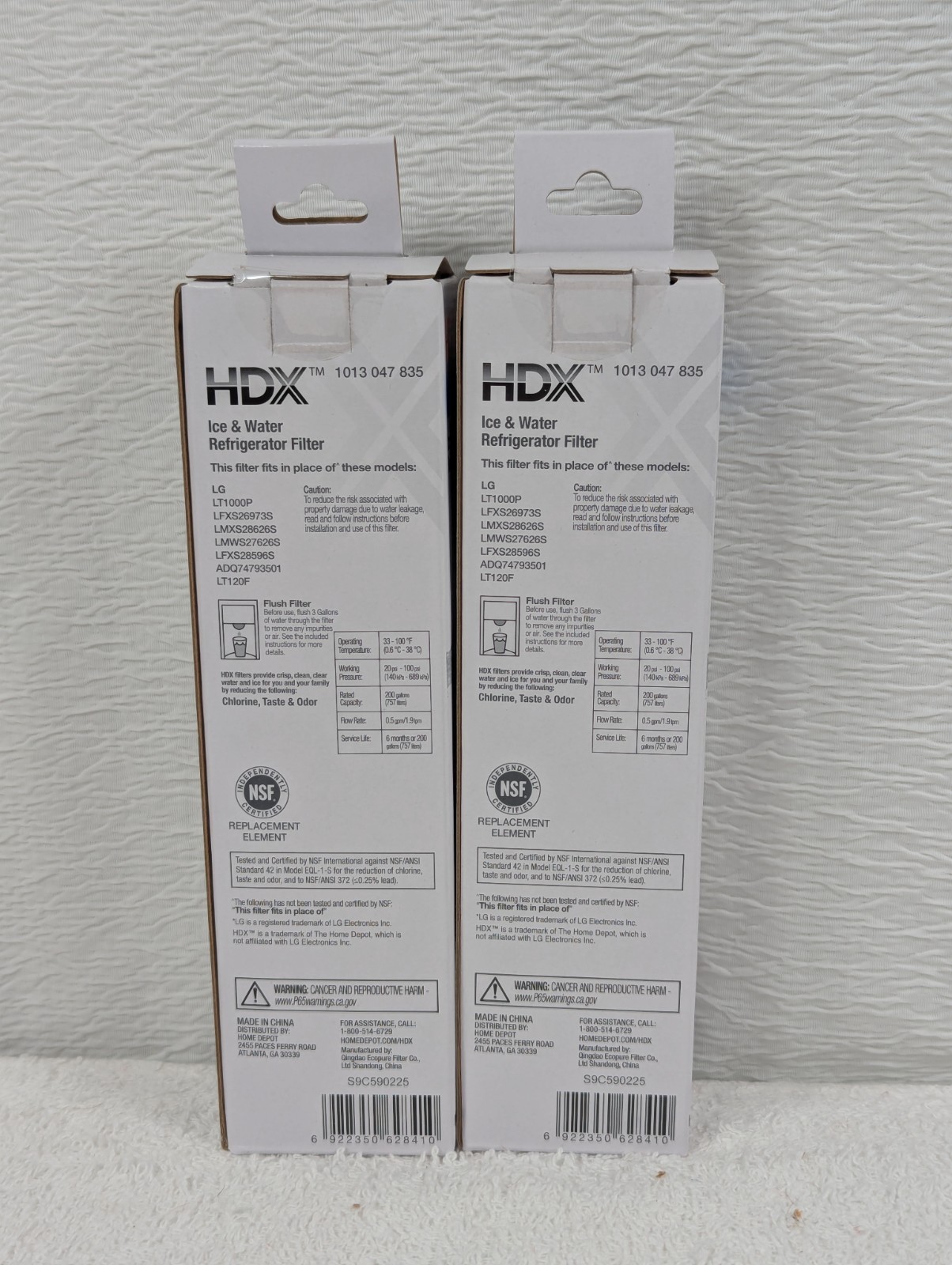 HDX – Replacement Water Filters – LG Model LT1000P – 2 Pack