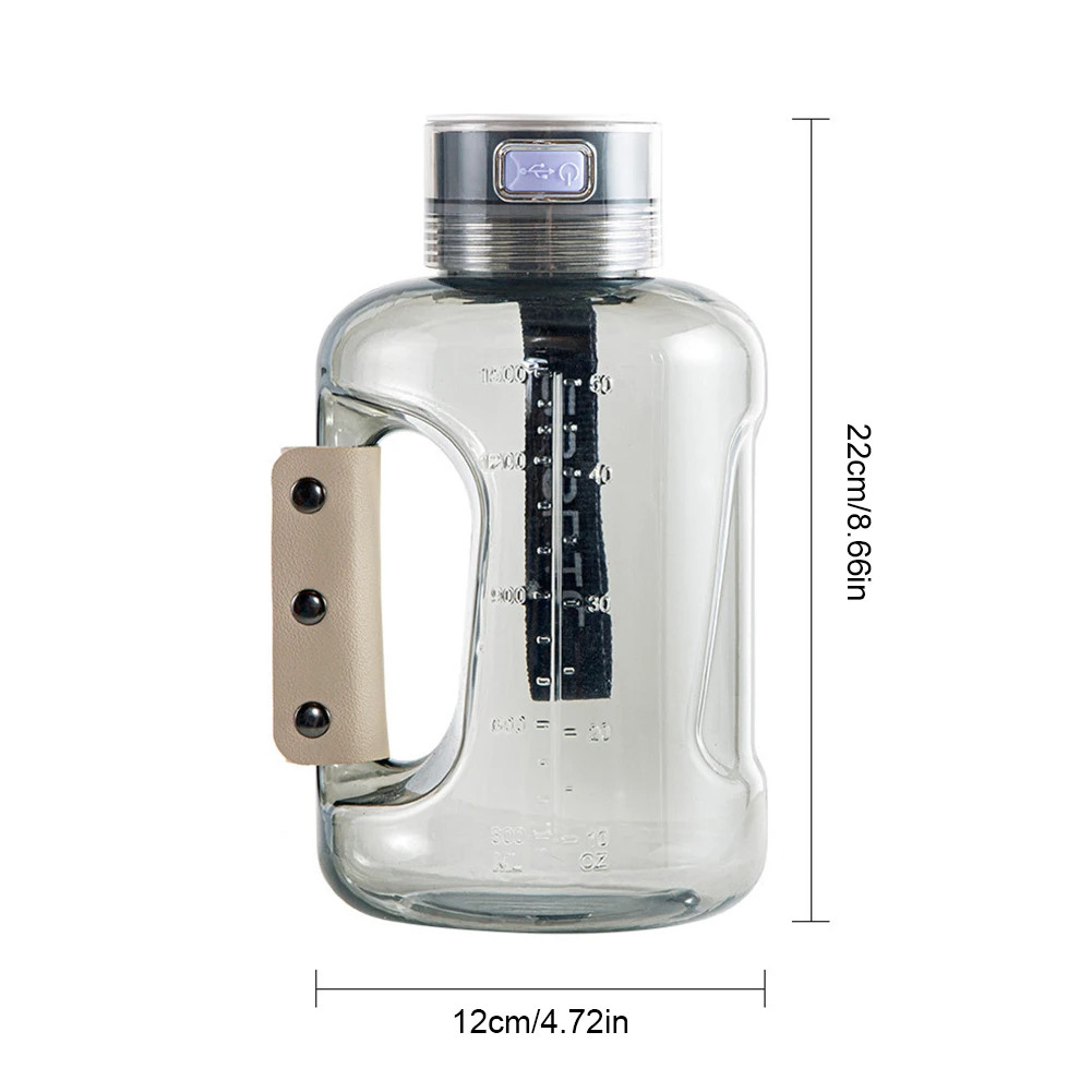 1.5L Hydrogen-Rich Water Cup Hydrogen Rich Generator Bottle Titanium Quality Fil