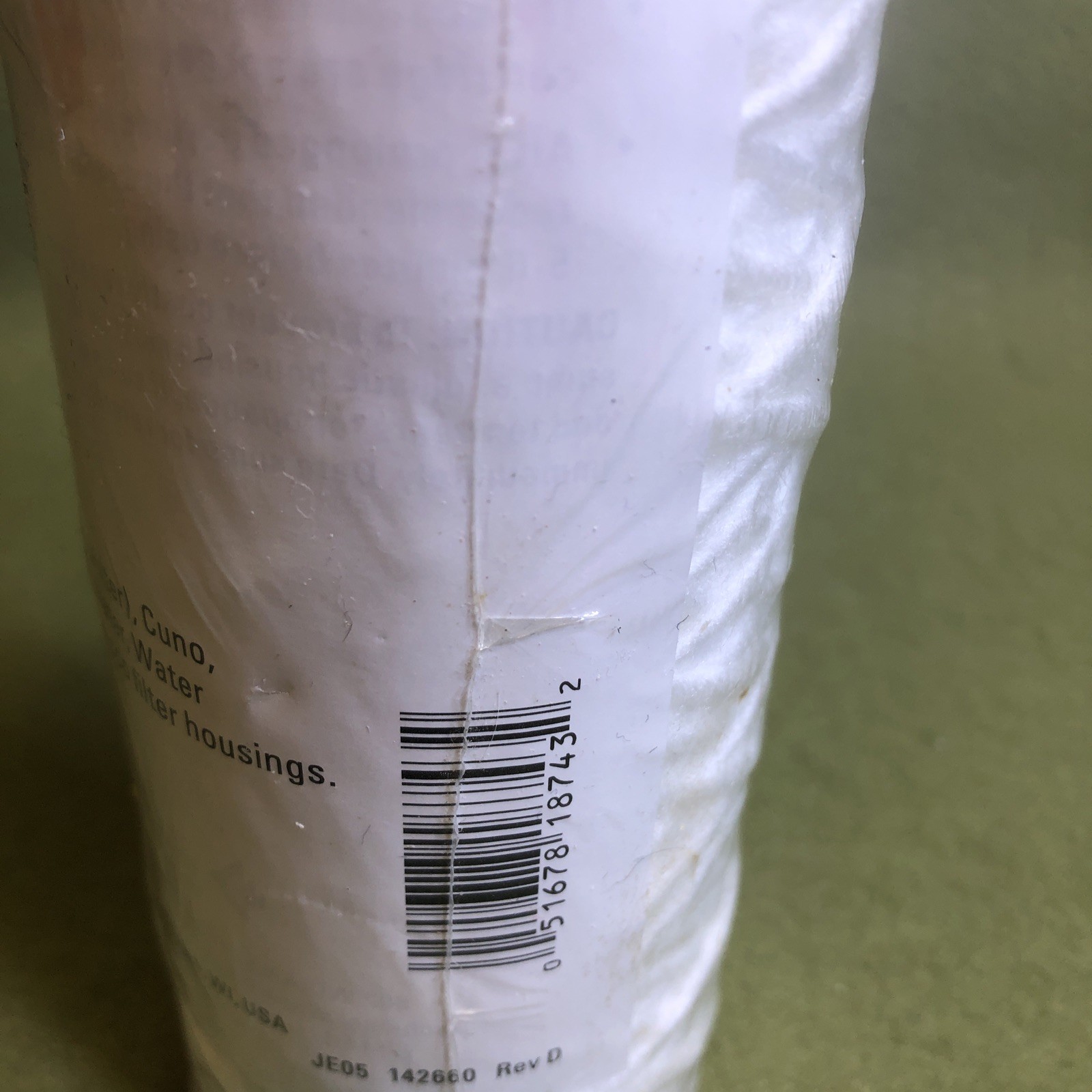 Pentek Pentair USfilter Polypropylene 30 micron String Water Filter CW-MF