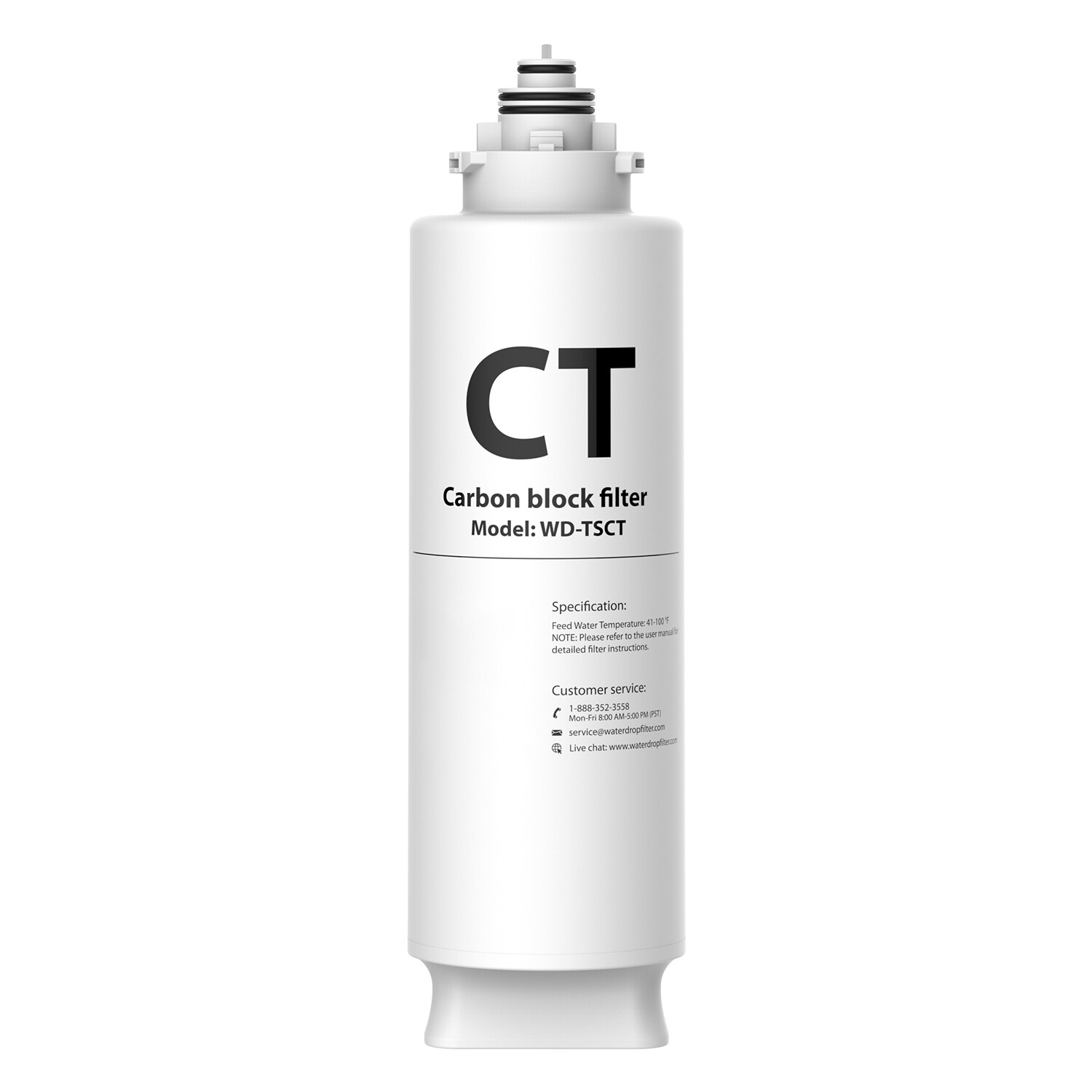 Waterdrop TSCT Under Sink Water Filter,1 Pack