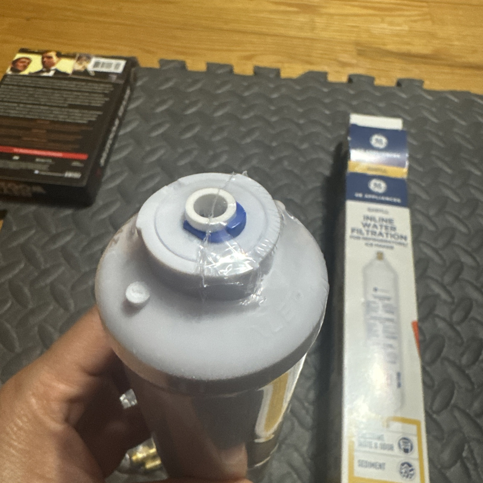 GE Appliances GXRTLL in Line Refrigerator Water Filter Ice Maker