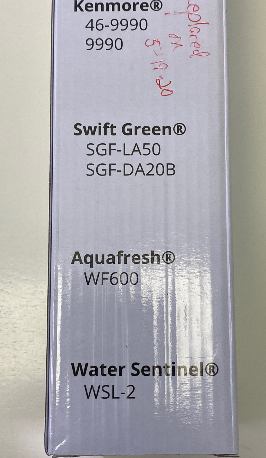 Refresh Premium Refrigerator Water Filter R-9990-S for LG LT600P / Kenmore More