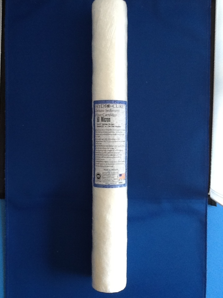 HYDRO CURE DELUXE 25 MICRON 20″x2.5″ SEDIMENT FILTER – 9 FILTERS