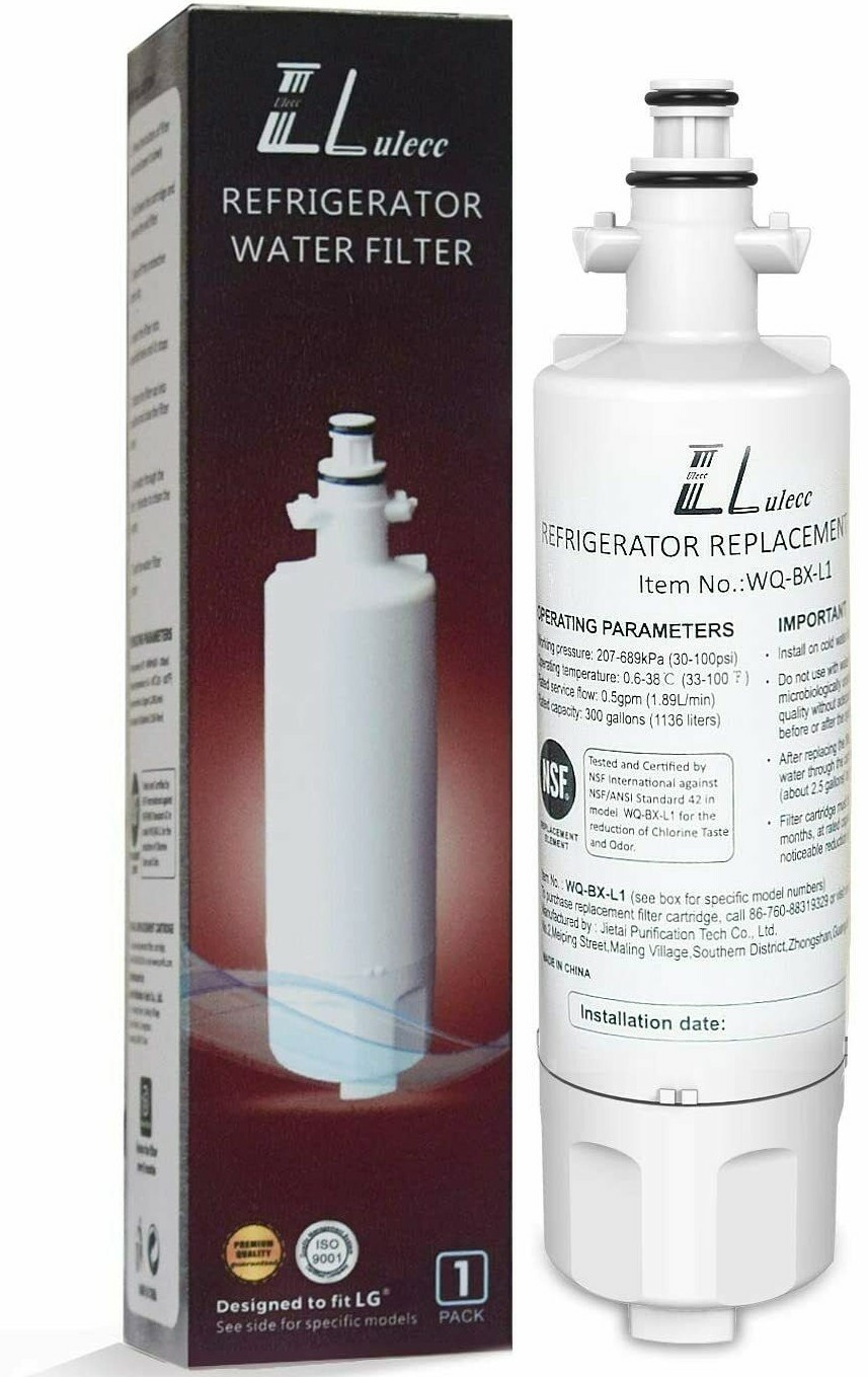 Ulecc Replacement Refrigerator Water Filter Compatible with LG LT700P