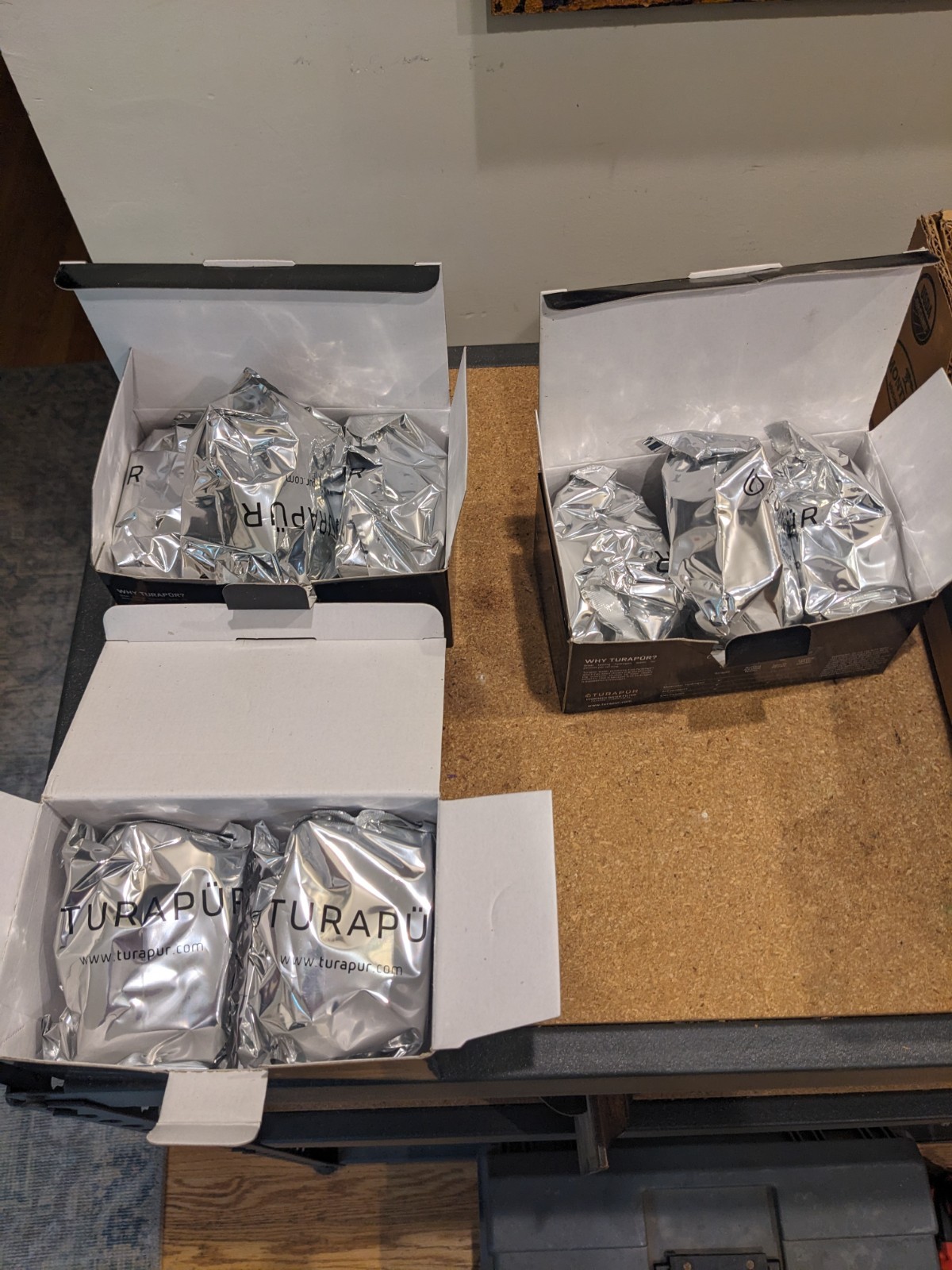 Turapur Hydrogen Water Filter – quantity 8 individually wrapped, in boxes