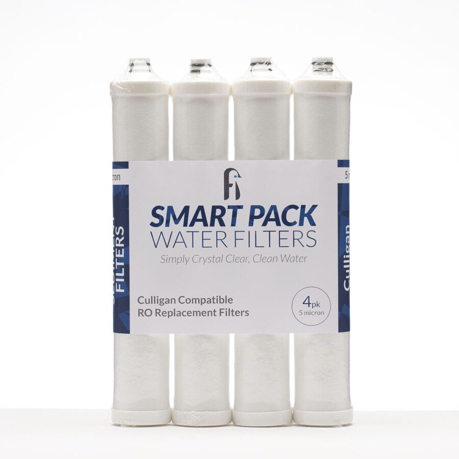 Culligan AC-30 AC-15 Compatible Sediment Pre Filters Smart Pack – 4 Pack