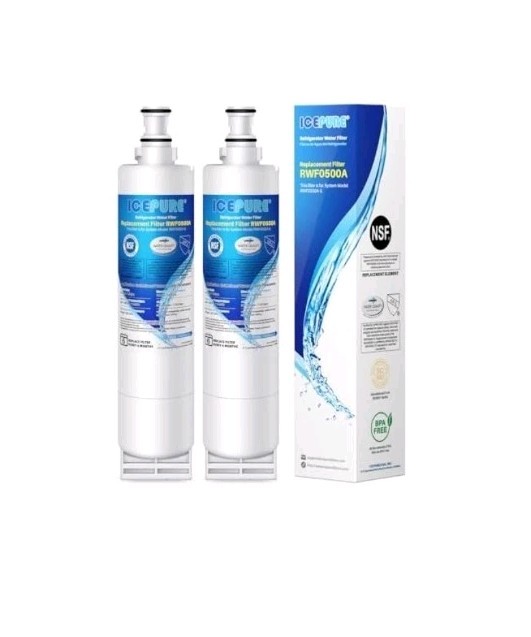 ICEPURE 4396508 Refrigerator Water Filter Replacement for ED Filter 5 – 2 Pack