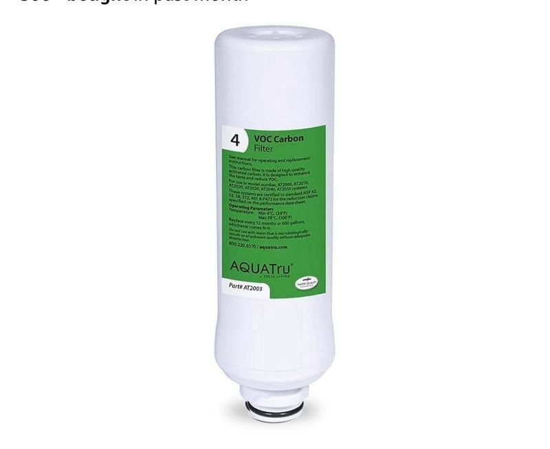 AquaTru Classic Replacement Filters for AQUA TRU Classic Countertop Reverse