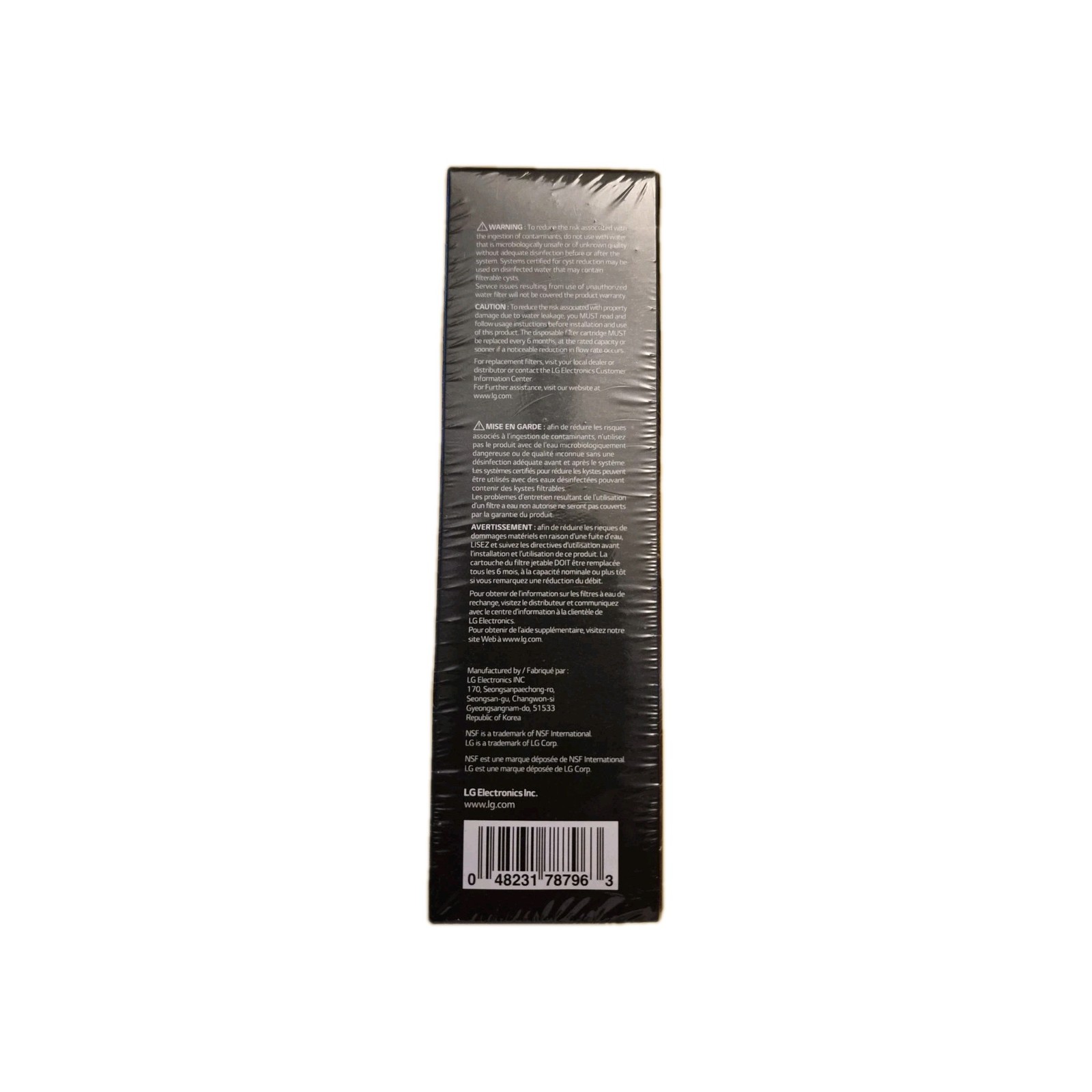 LG LT1000P/PC/PCS Refrigerator Water Filter Replacement