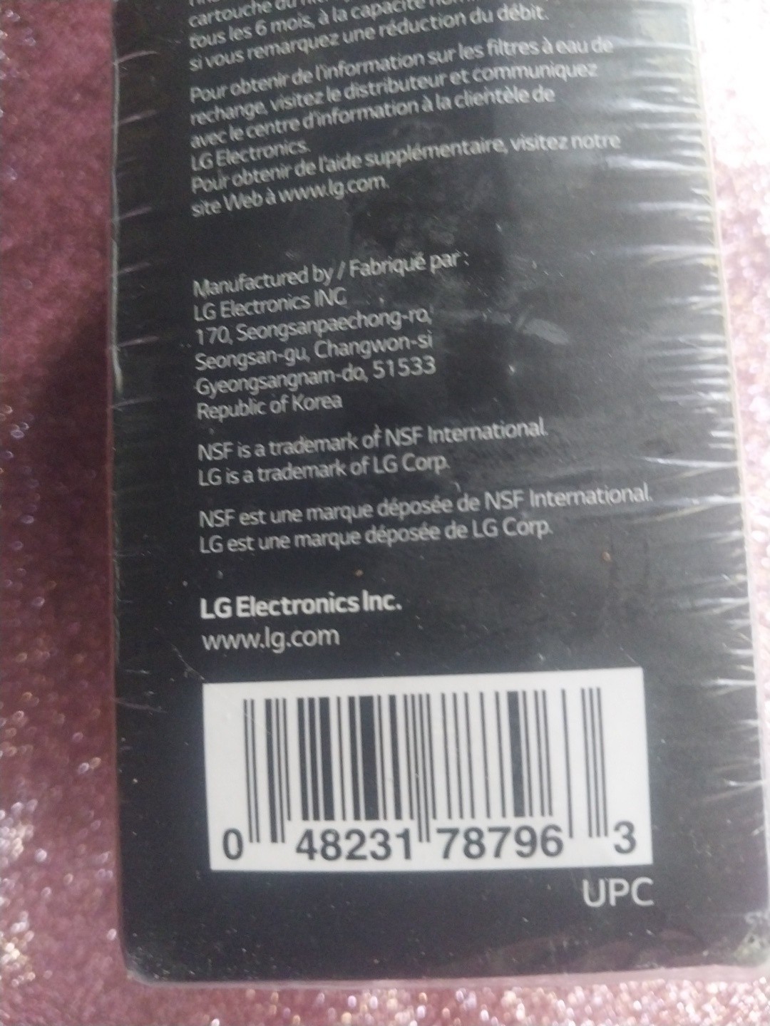 LG LT1000P Replacement Water Filter