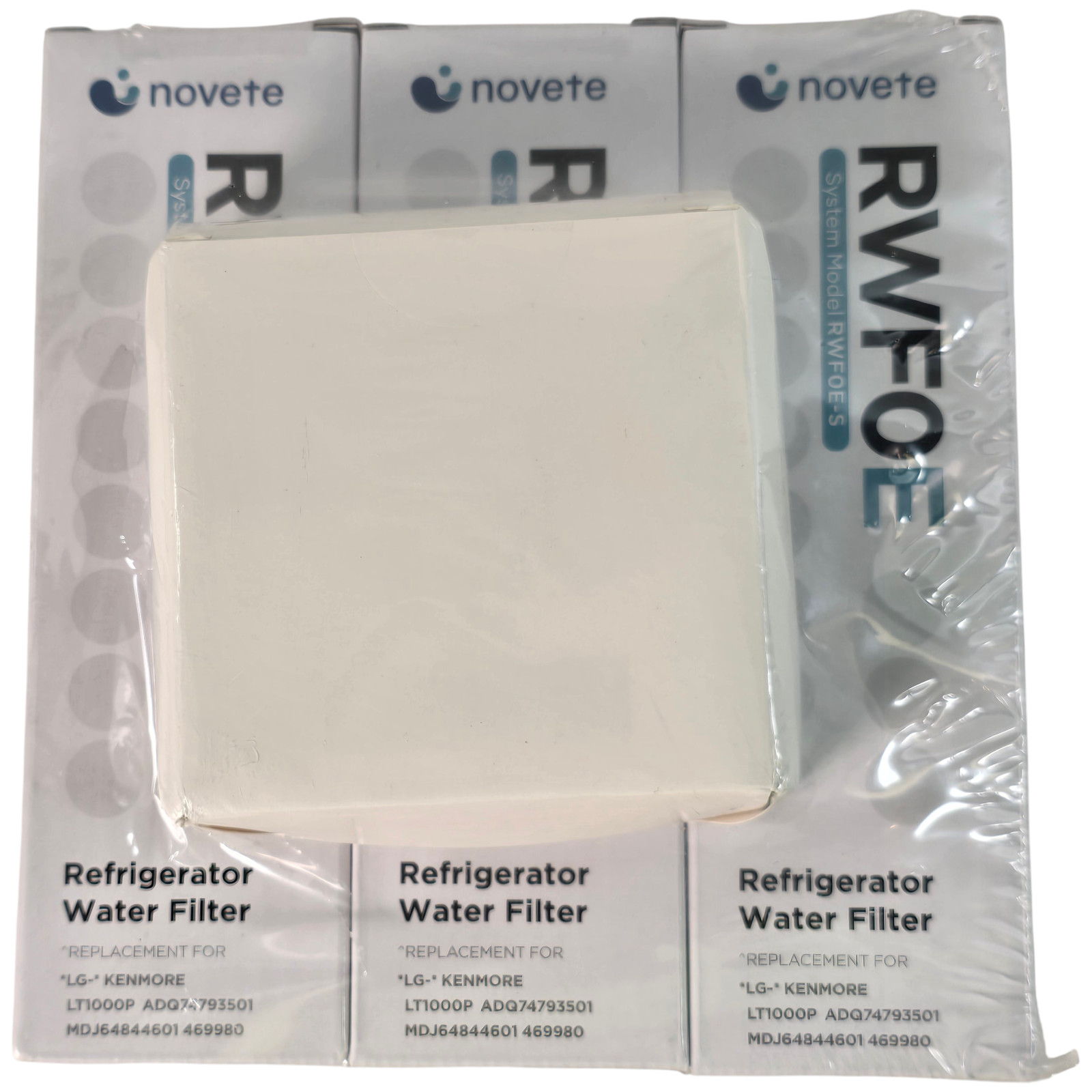 3 Pack Refrigerator Water Filter For LG Kenmore LT1000P ADQ74793501 +Air Filter