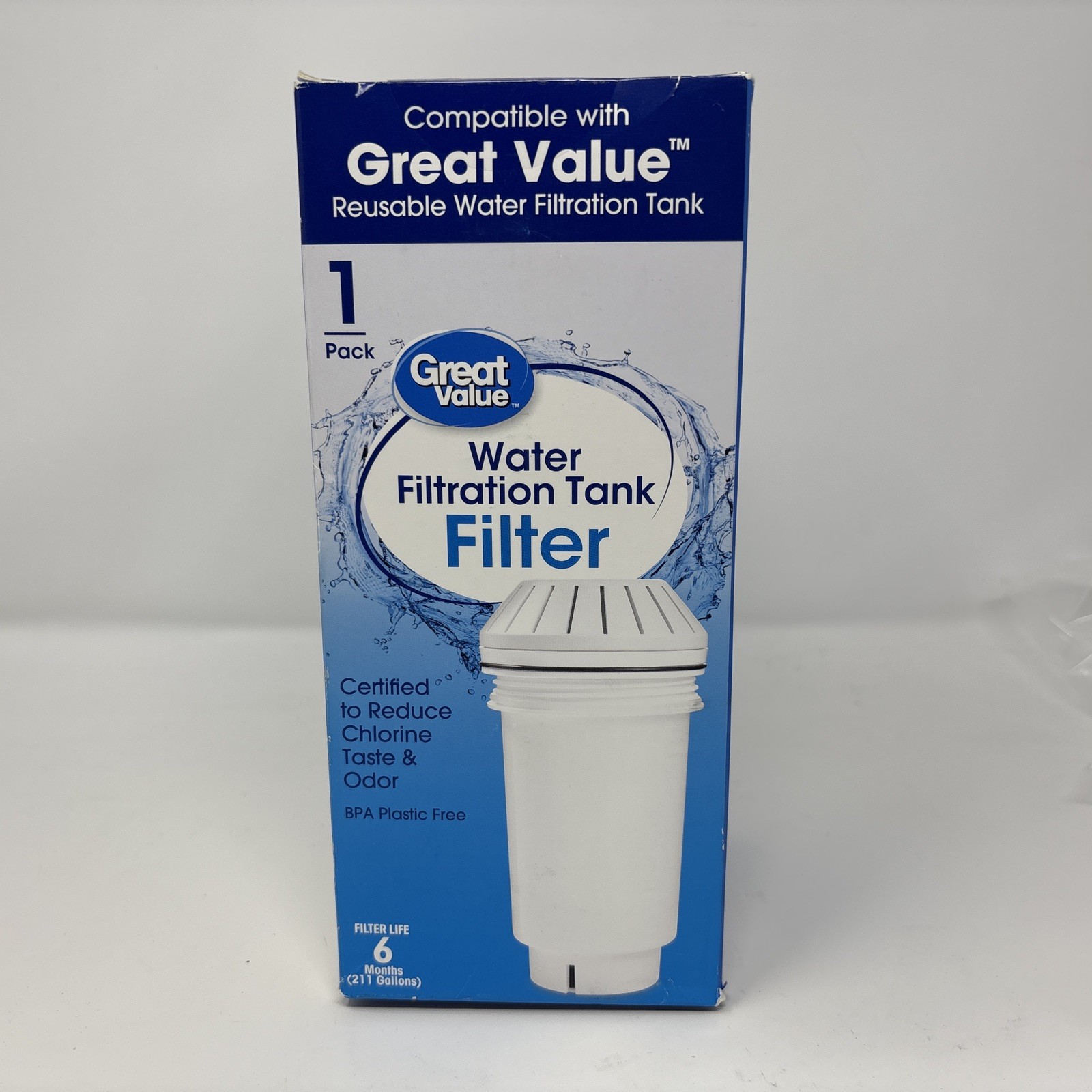 GREAT VALUE Replacement Water Filter GWF3 Alternative Compatible W/Vitapur GWF8