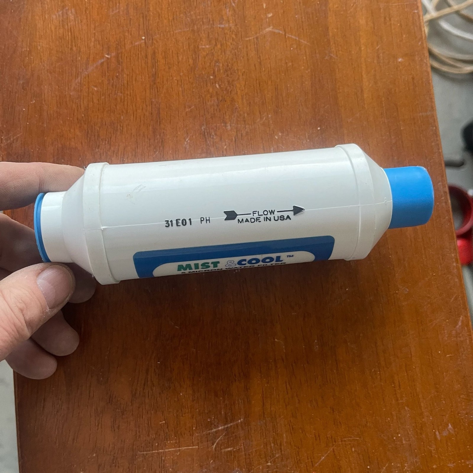 Mist & Cool MC601 5 Micron In-Line Misting System Water Filter w Polyphosphate C