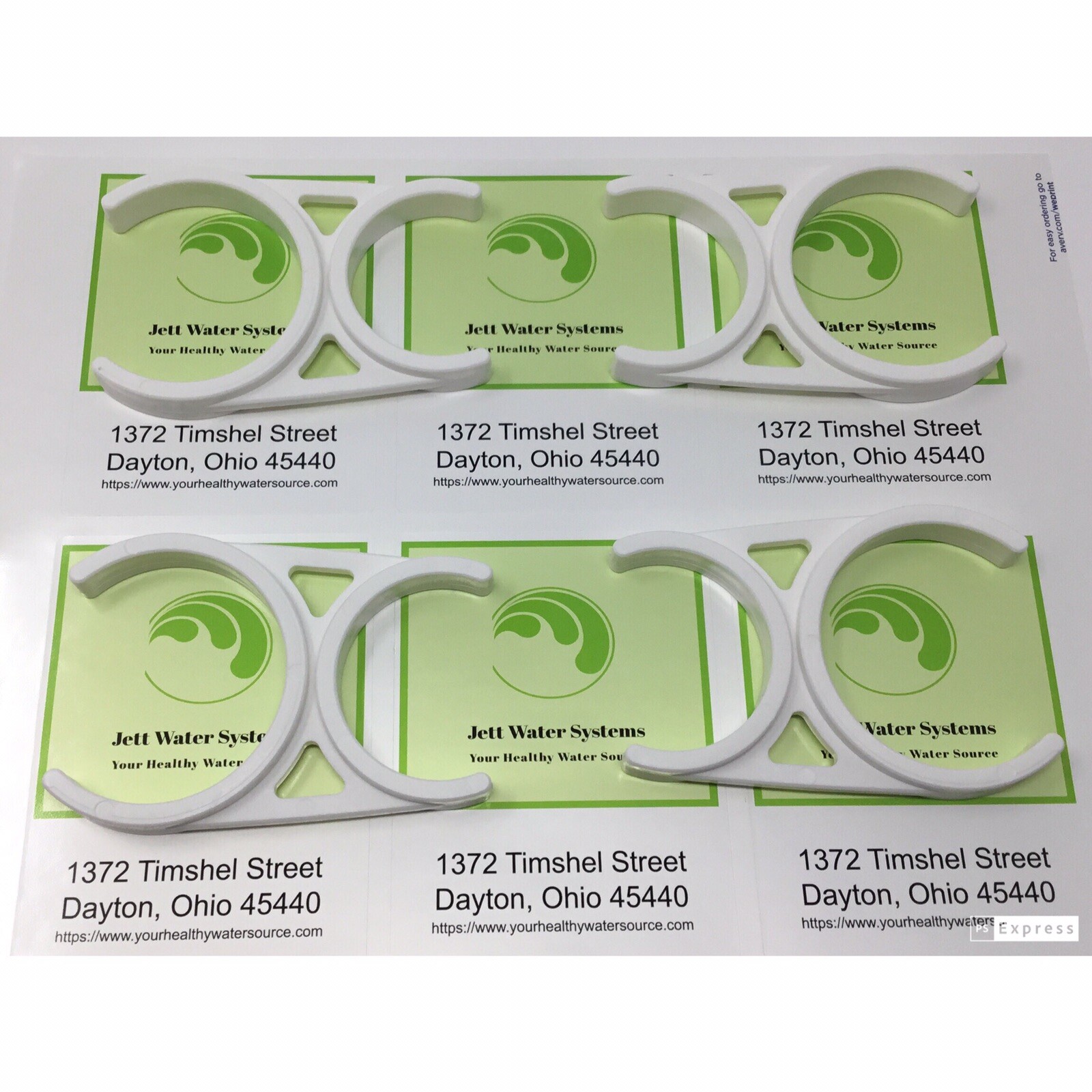 4 Pack 2″ x 2.5″ Double In-Line Filter Clip