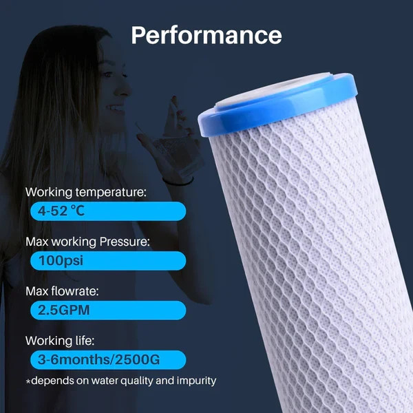 CFS Replacement Water Filters 7pk For Watts Premier WPRL-58