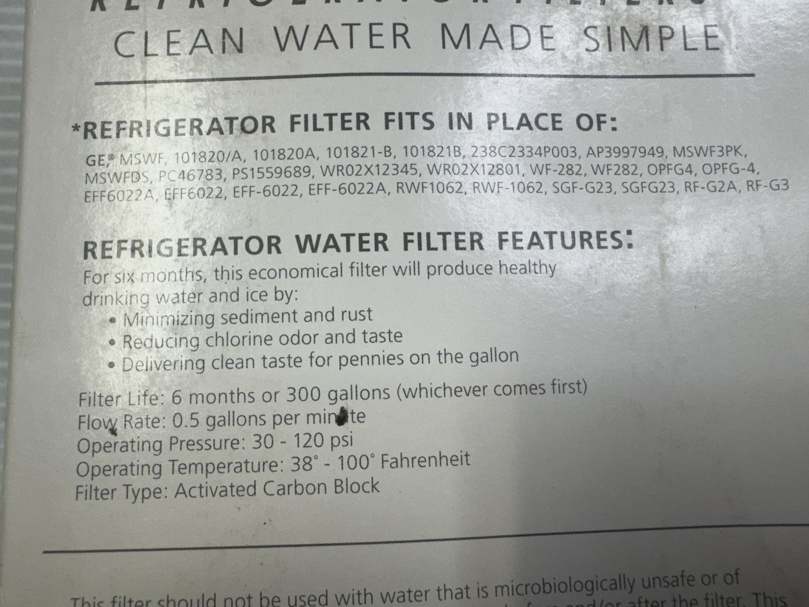 SmartFit Refrigerator Filters 2-Pack GE MSWF