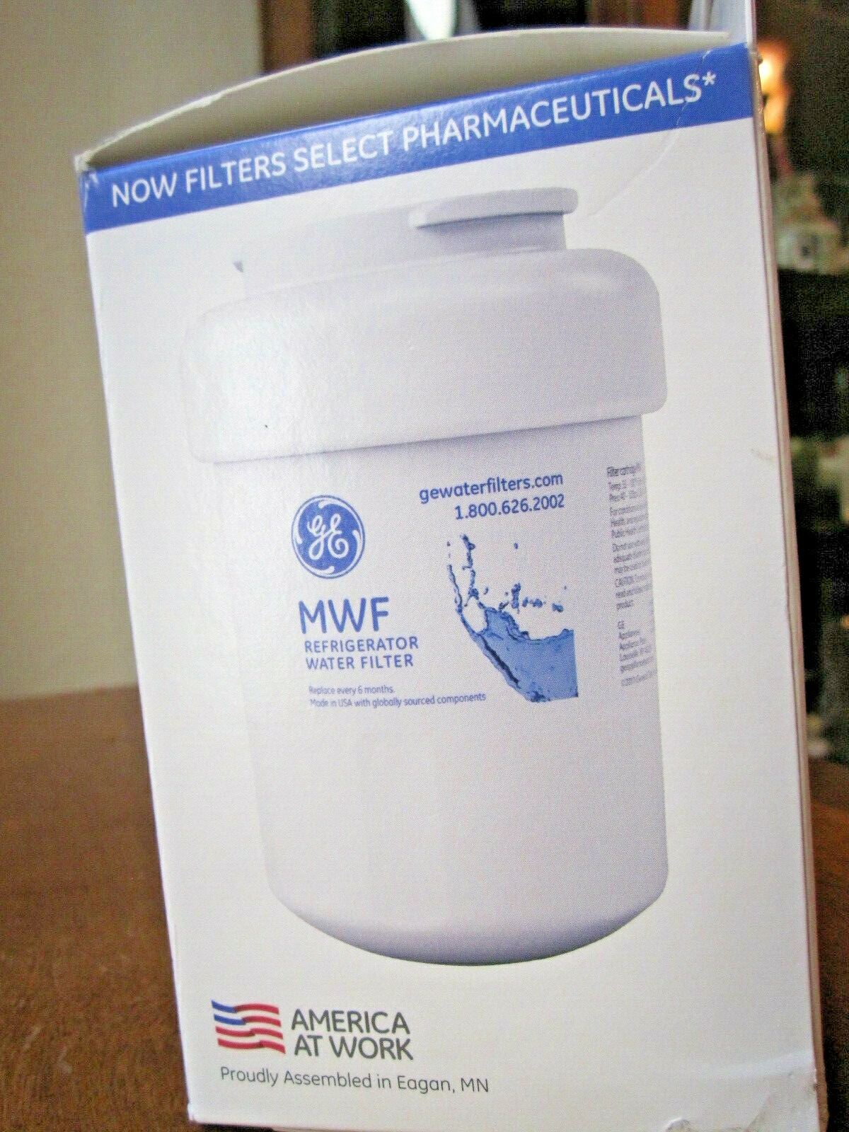 Refrigerator GE Smart Water Filter MWF PC7500 9 Water Filter, Sealed in Box
