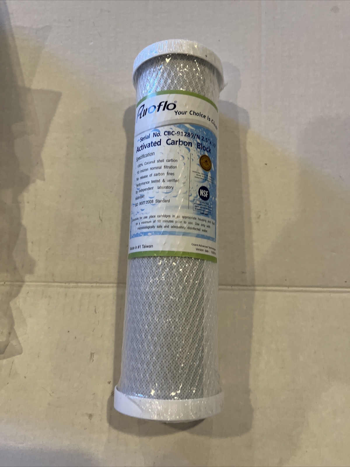 Puroflo CBC-91289/n2.5×10” Replacement Water Filter See Pics