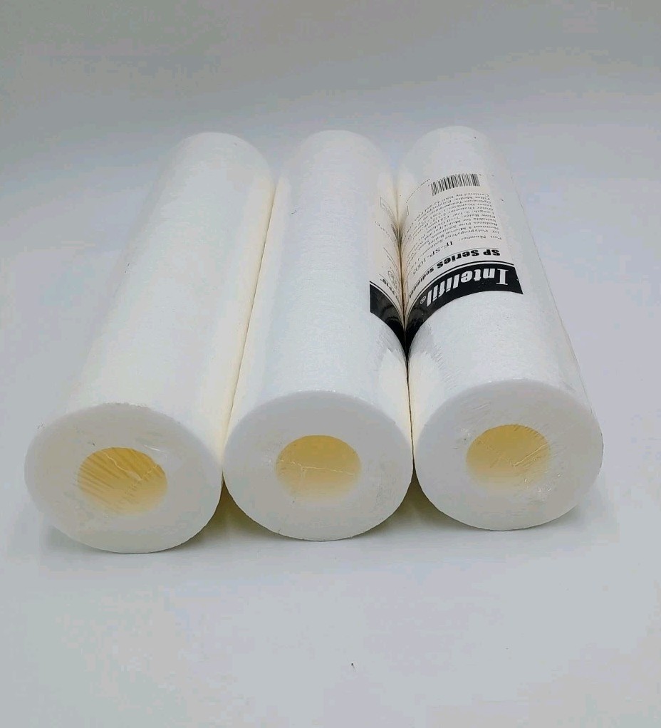 3 Intelifil SP Series Sediment Filters PP10 IF-SP-1005 10″ Polypropylene Filters