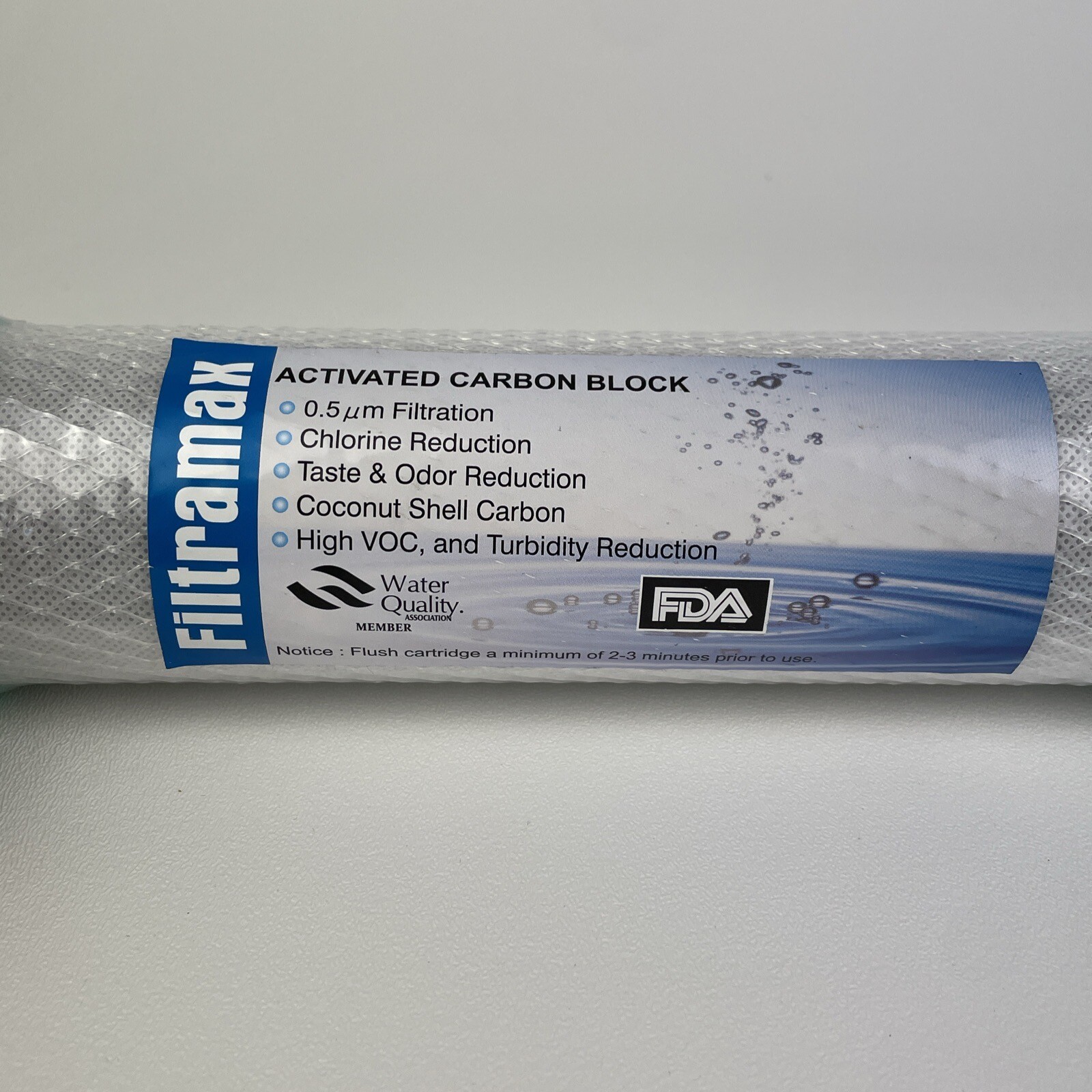 Coconut Shell CTO, Cyst Carbon Block Drinking Water Filter, 2.5 x 10, 0.5 Micron