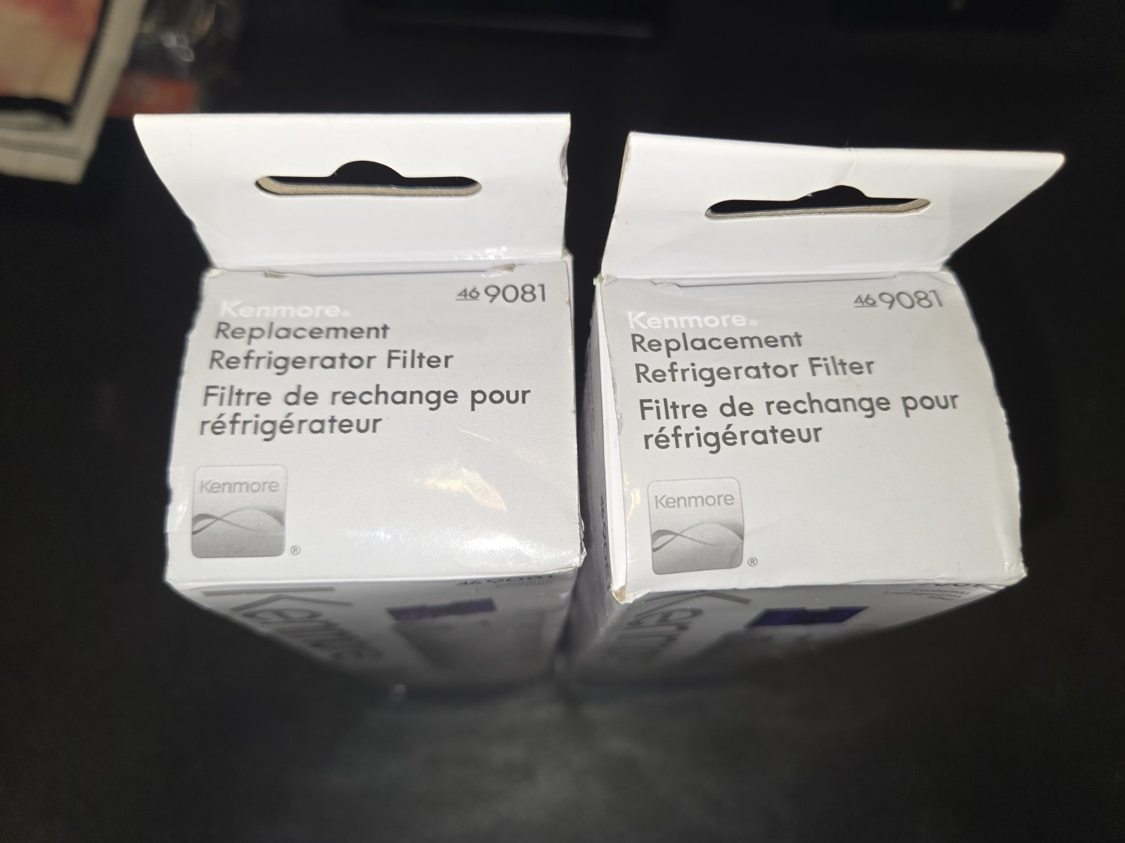 Lot of 2 Genuine OEM Kenmore Replacement Refrigerator Water Filters 46-9081